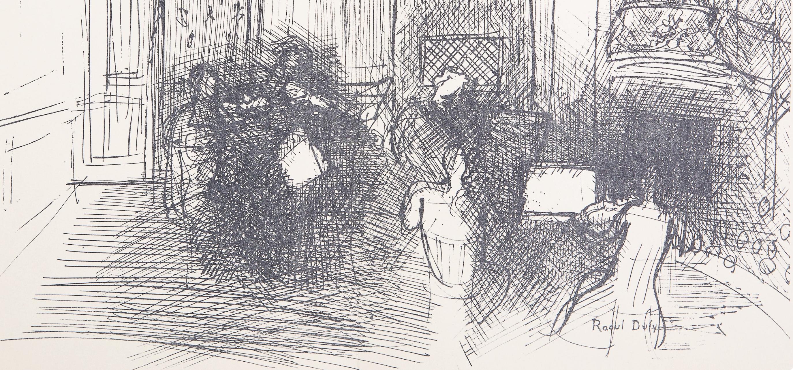 Dufy, Composizione, Lettre à mon peintre Raoul Dufy (after) Raoul Dufy (after) in vendita 3
