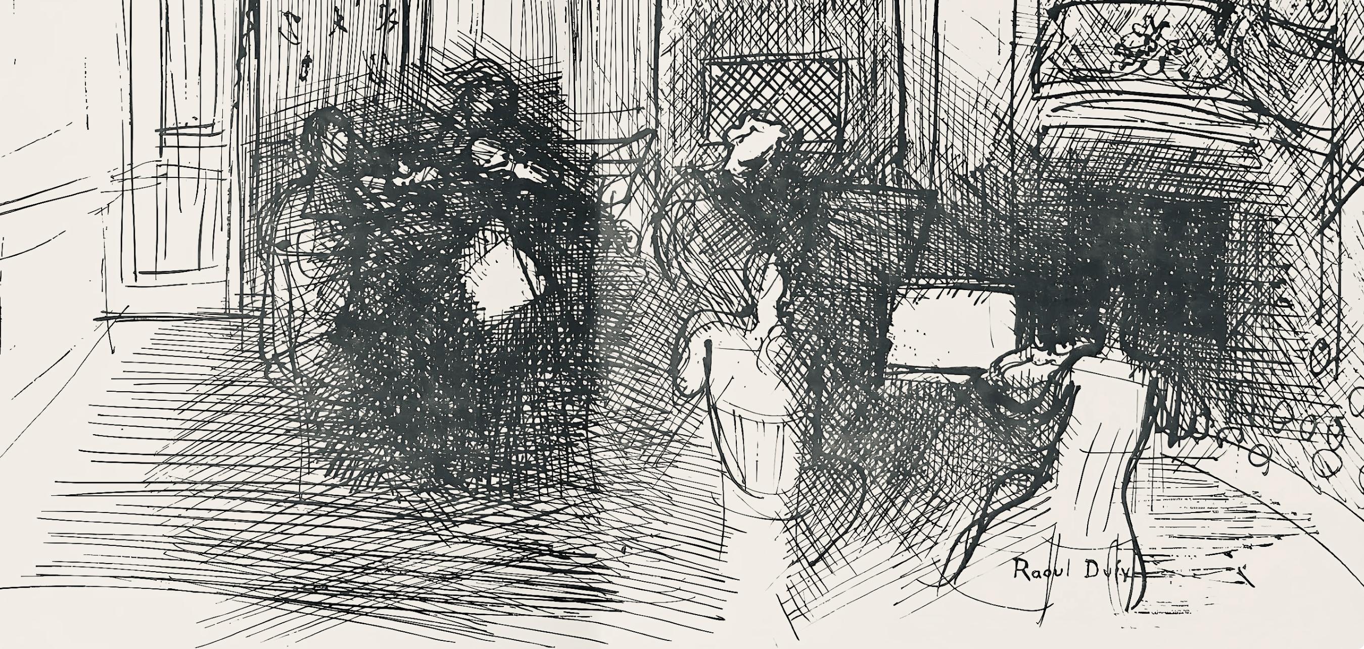 Dufy, Dessin, Lettre à mon peintre Raoul Dufy (after) For Sale 1