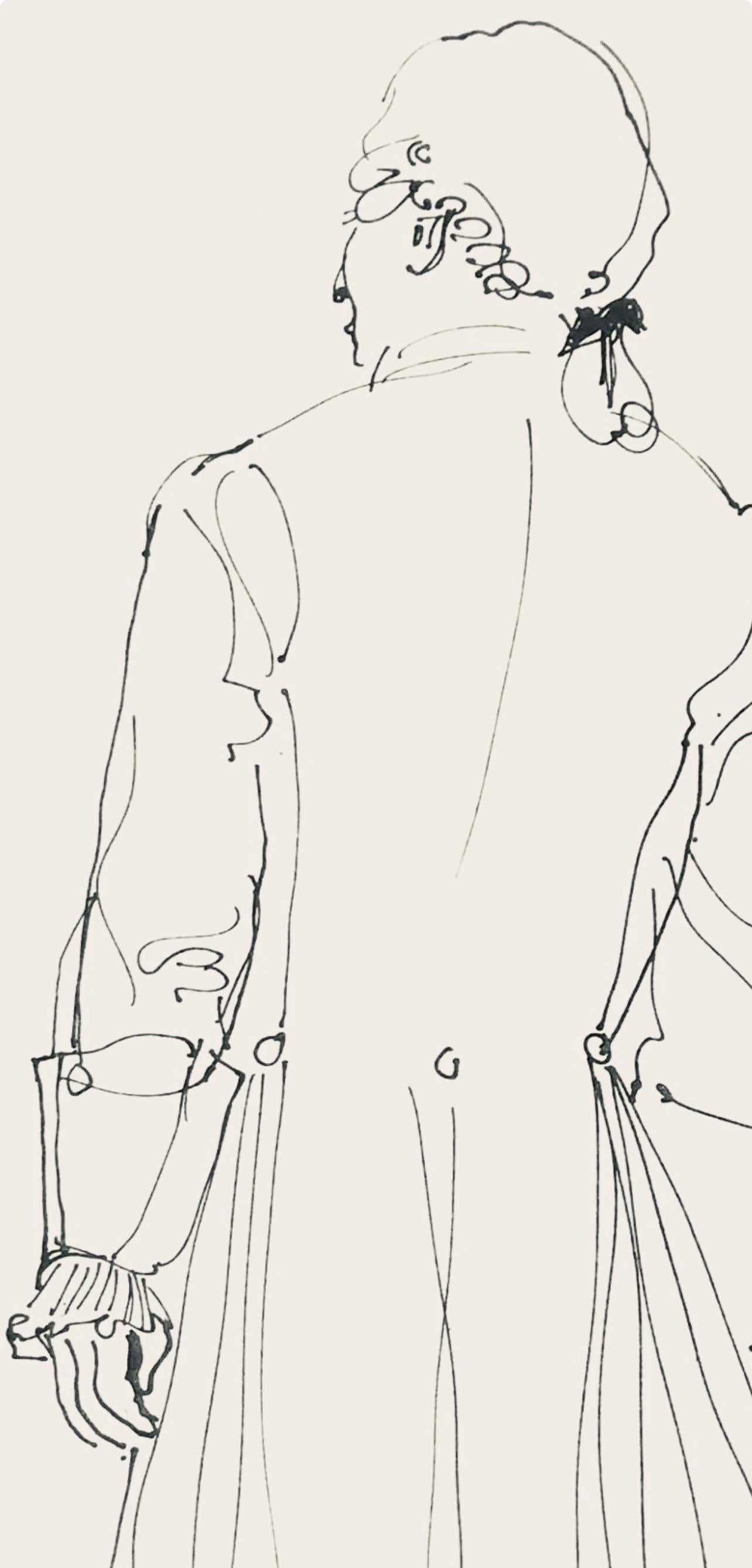 Dufy, dessin, Lettre à mon peintre Raoul Dufy (d'après) en vente 2