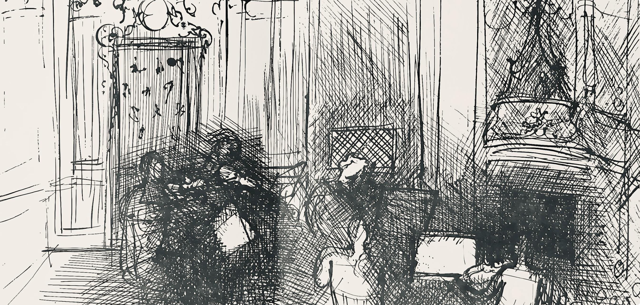 Dufy, Dessin, Lettre à mon peintre Raoul Dufy (after) For Sale 2