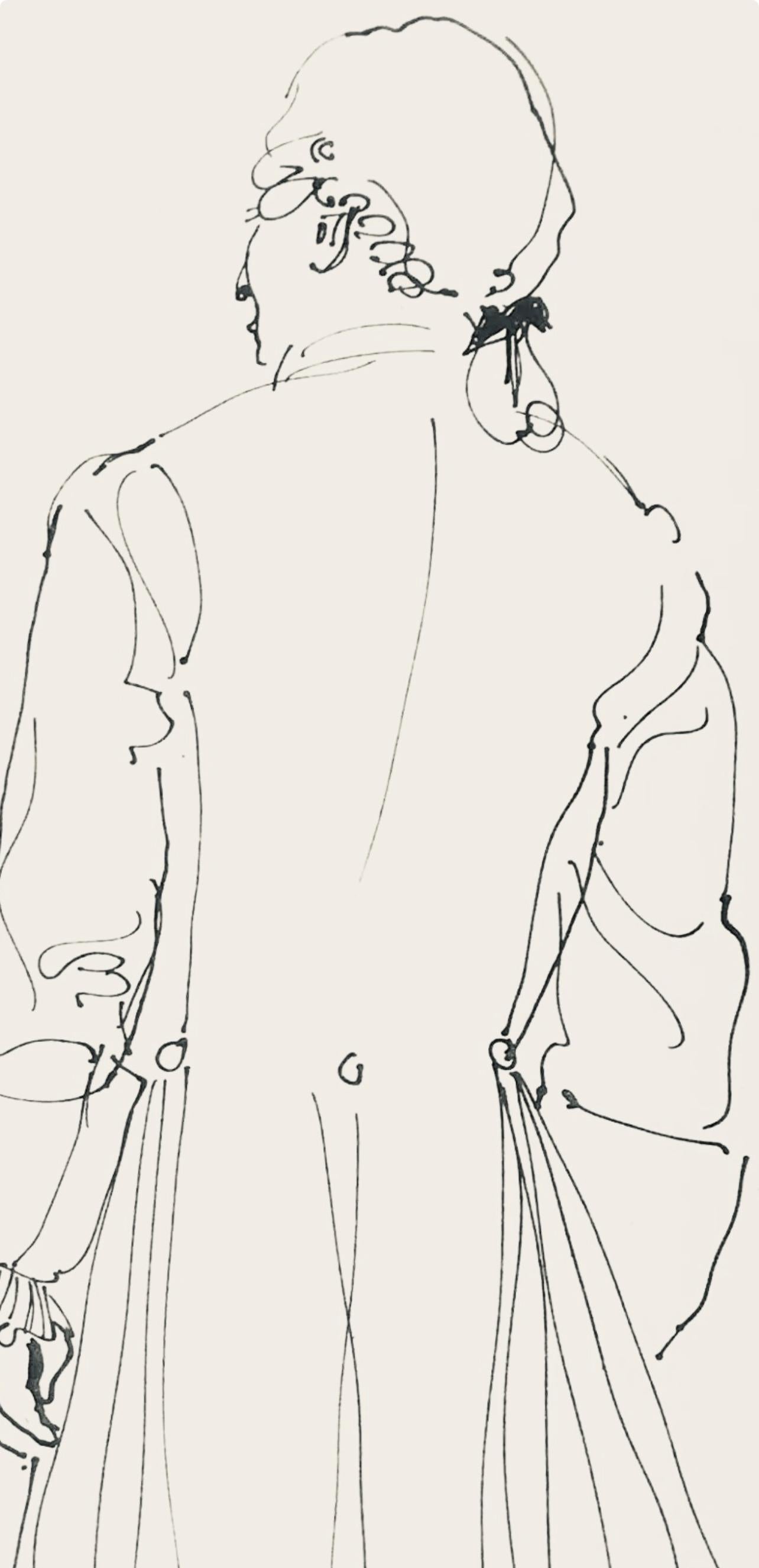 Dufy, dessin, Lettre à mon peintre Raoul Dufy (d'après) en vente 3
