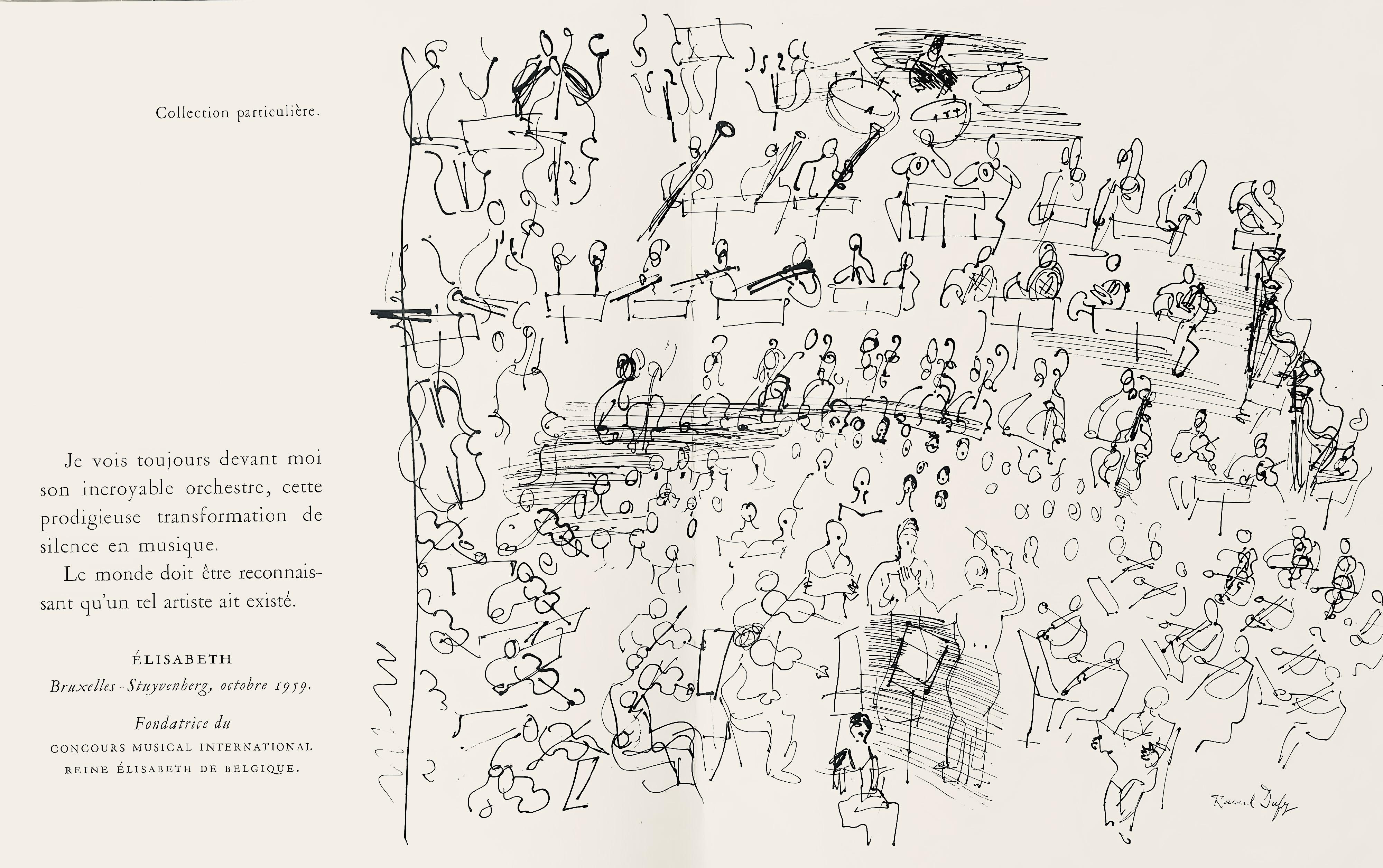 Dufy, Dessin, Lettre à mon peintre Raoul Dufy (after) Raoul Dufy (after) in vendita 5