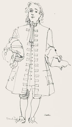 Dufy, dessin, Lettre à mon peintre Raoul Dufy (d'après)
