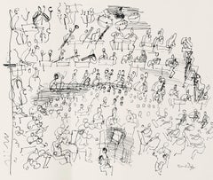 Dufy, Dessin, Lettre à mon peintre Raoul Dufy (nach)