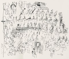 Dufy, dessin, Lettre à mon peintre Raoul Dufy (d'après)