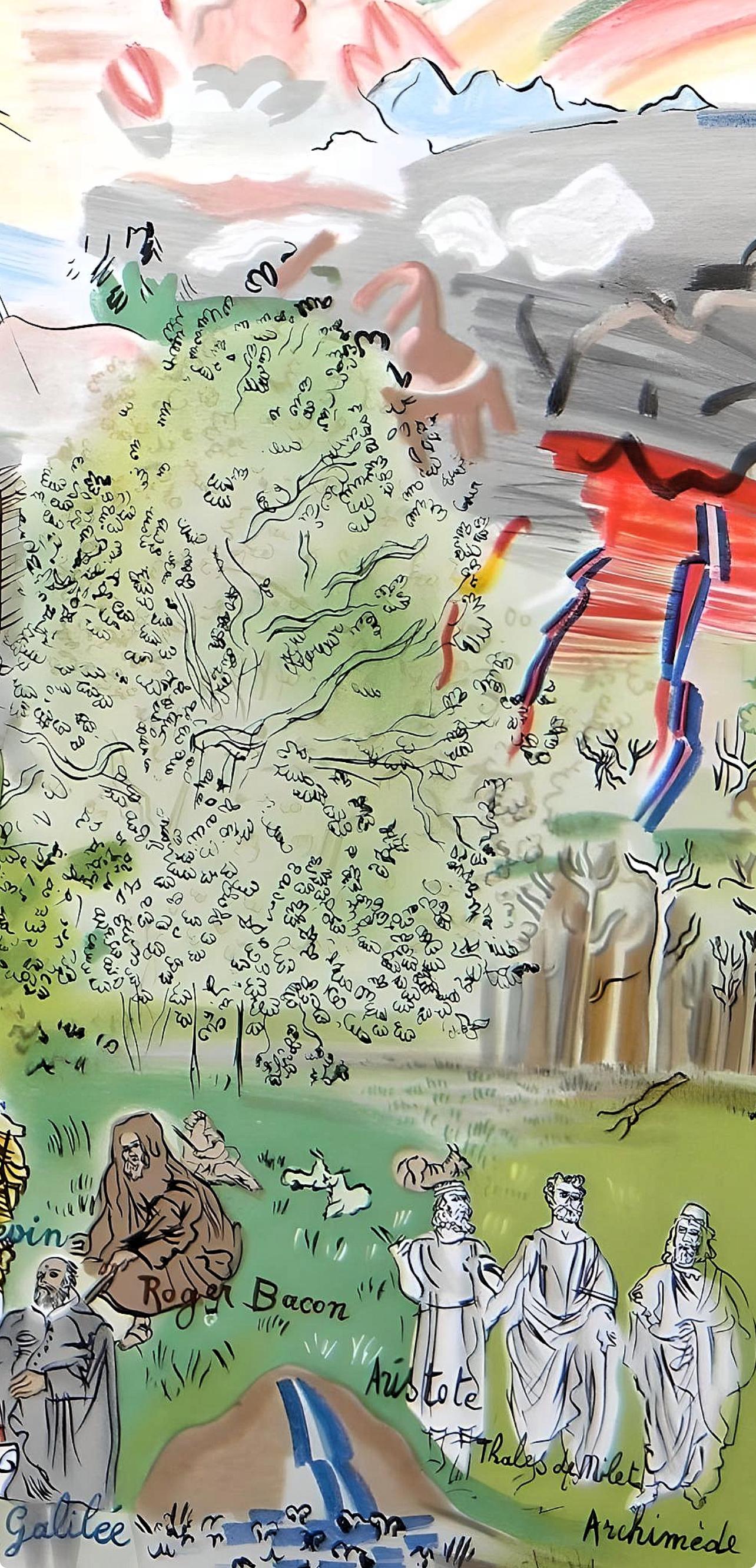 Dufy, Études: Histoire de l'Életricité, Lettre à mon peintre Raoul Dufy (after) For Sale 9