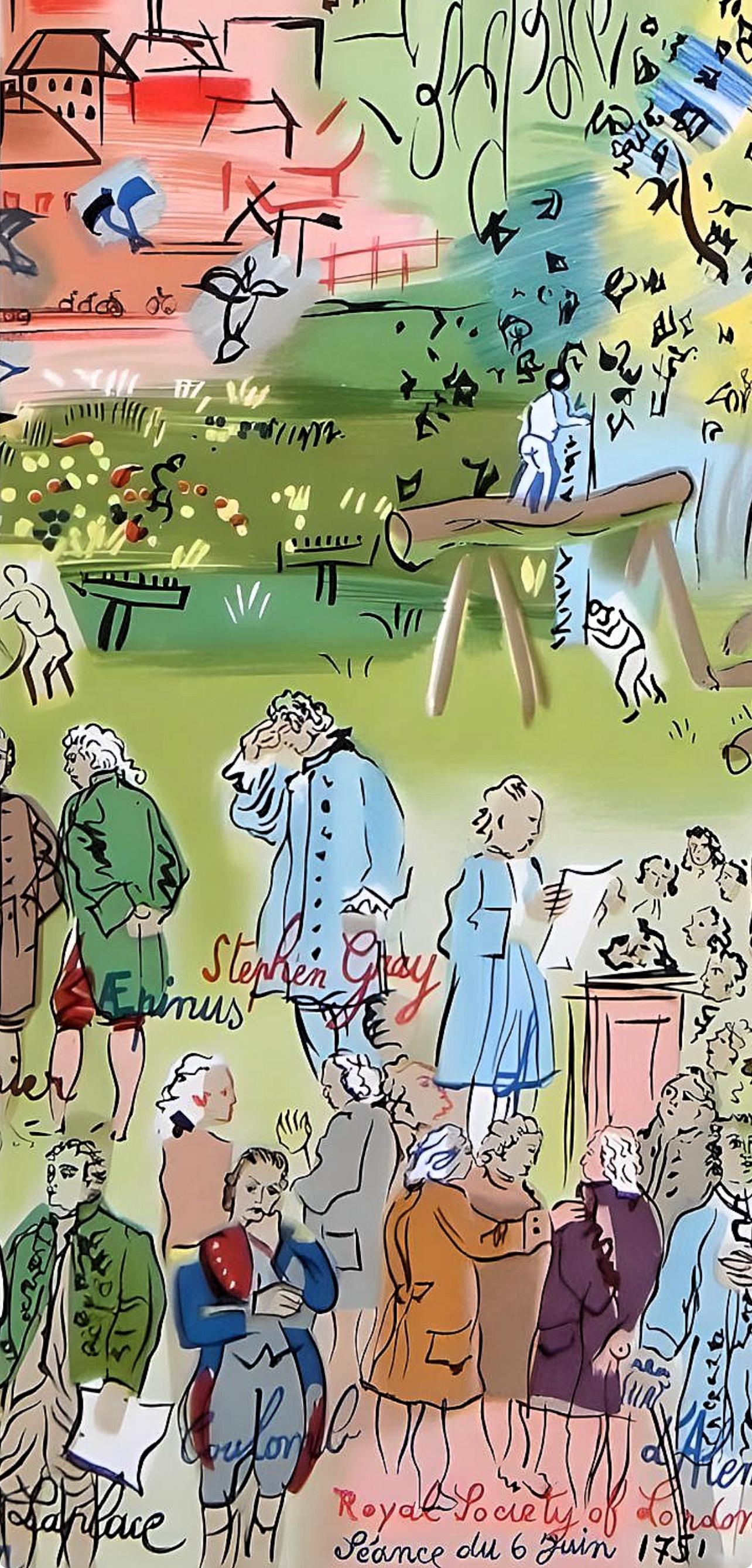 Dufy, Études : Histoire de l'Életricité, Lettre à mon peintre Raoul Dufy (d'après) en vente 10