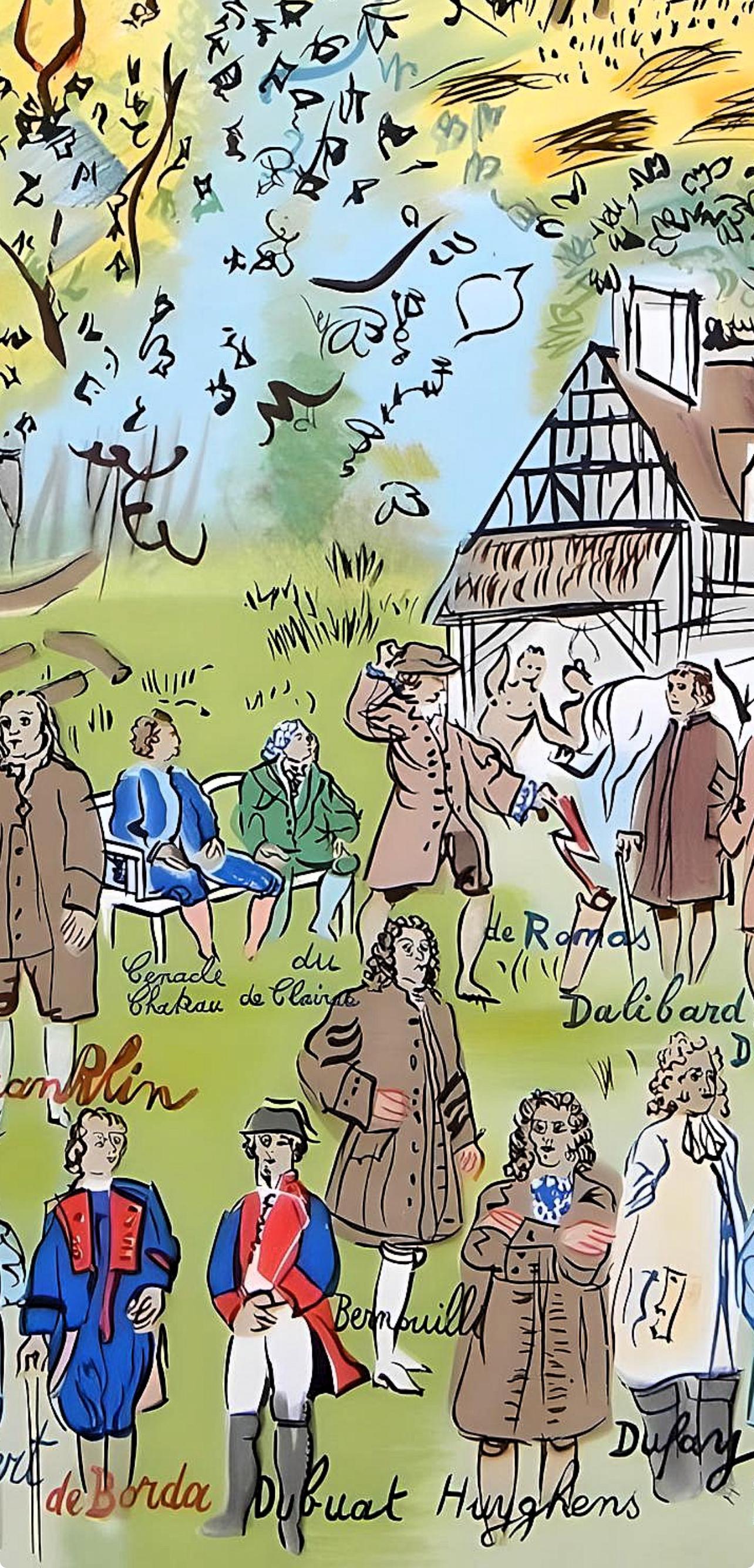 Dufy, Études : Histoire de l'Életricité, Lettre à mon peintre Raoul Dufy (d'après) en vente 12