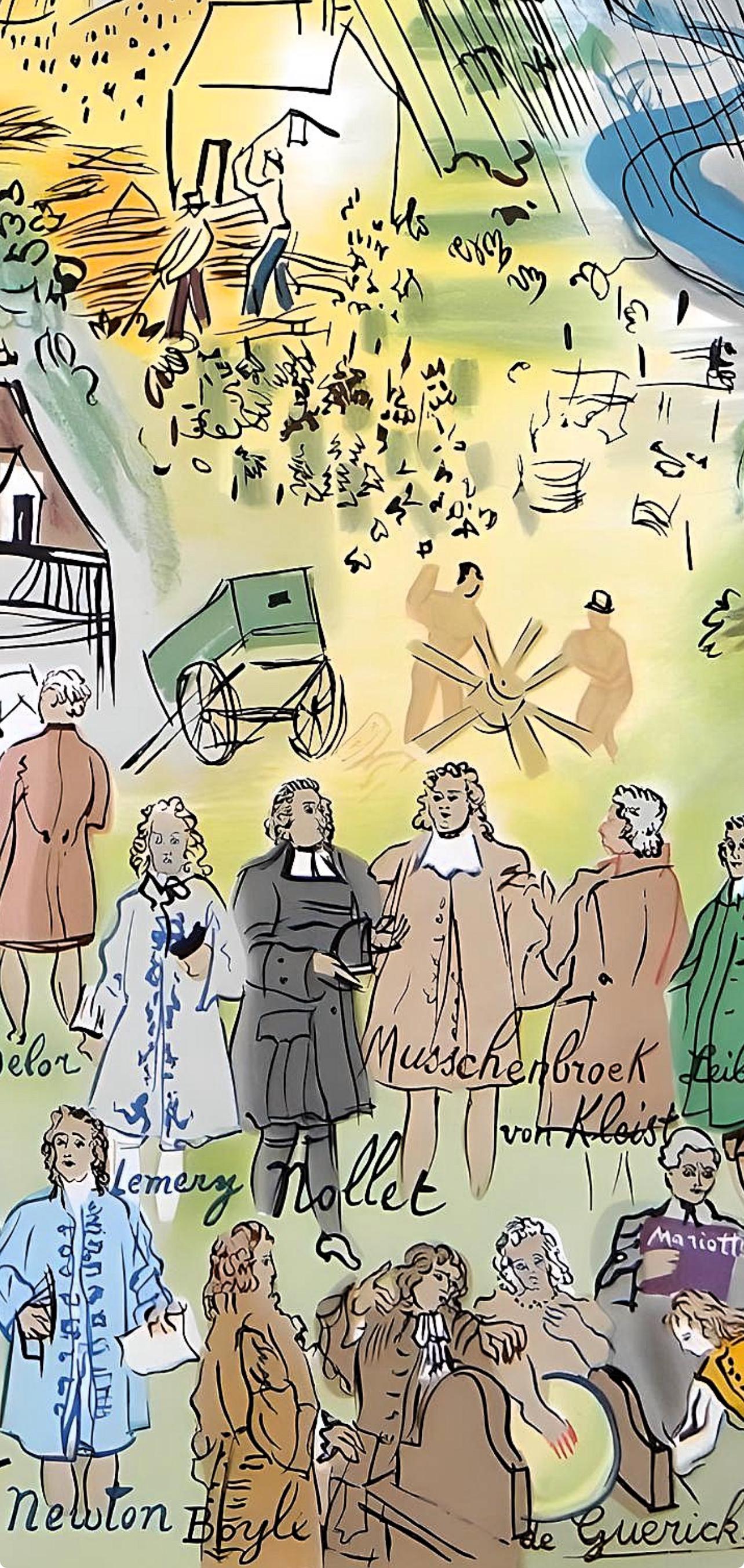 Dufy, Études : Histoire de l'Életricité, Lettre à mon peintre Raoul Dufy (d'après) en vente 14
