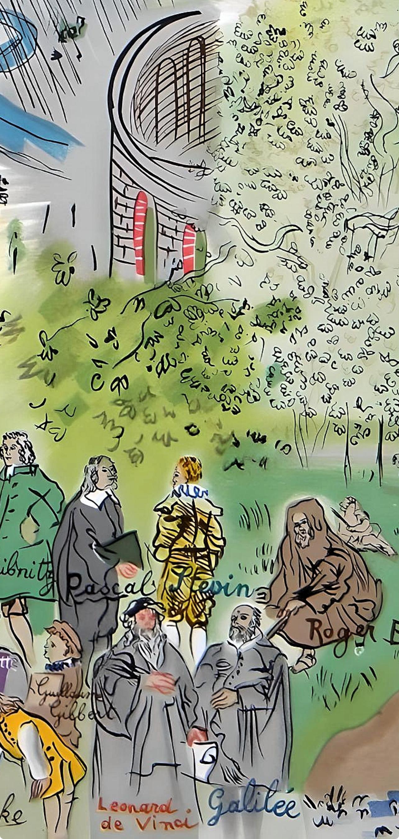 Dufy, Études : Histoire de l'Életricité, Lettre à mon peintre Raoul Dufy (d'après) en vente 16