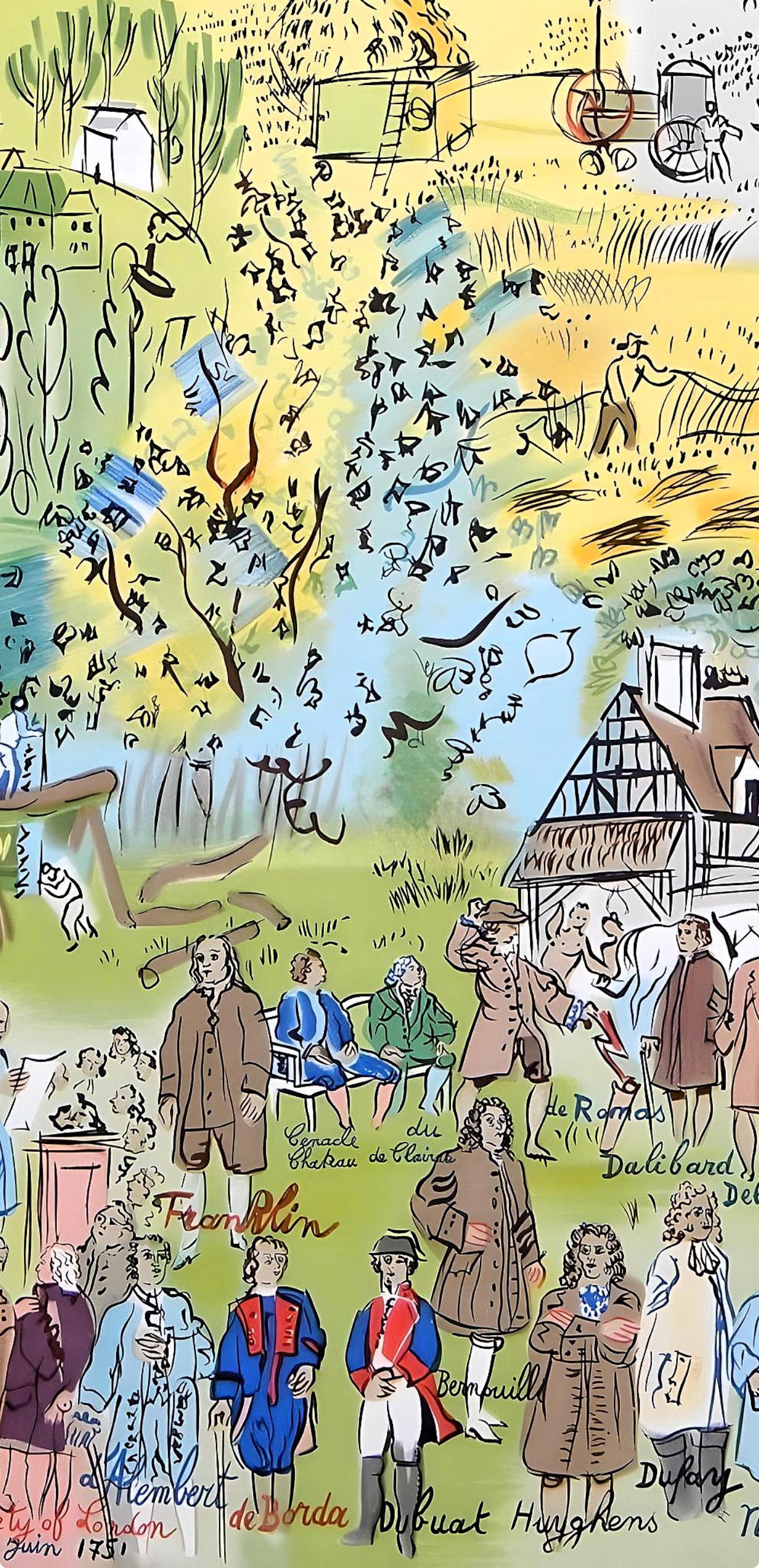 Dufy, Études : Histoire de l'Életricité, Lettre à mon peintre Raoul Dufy (d'après) en vente 4