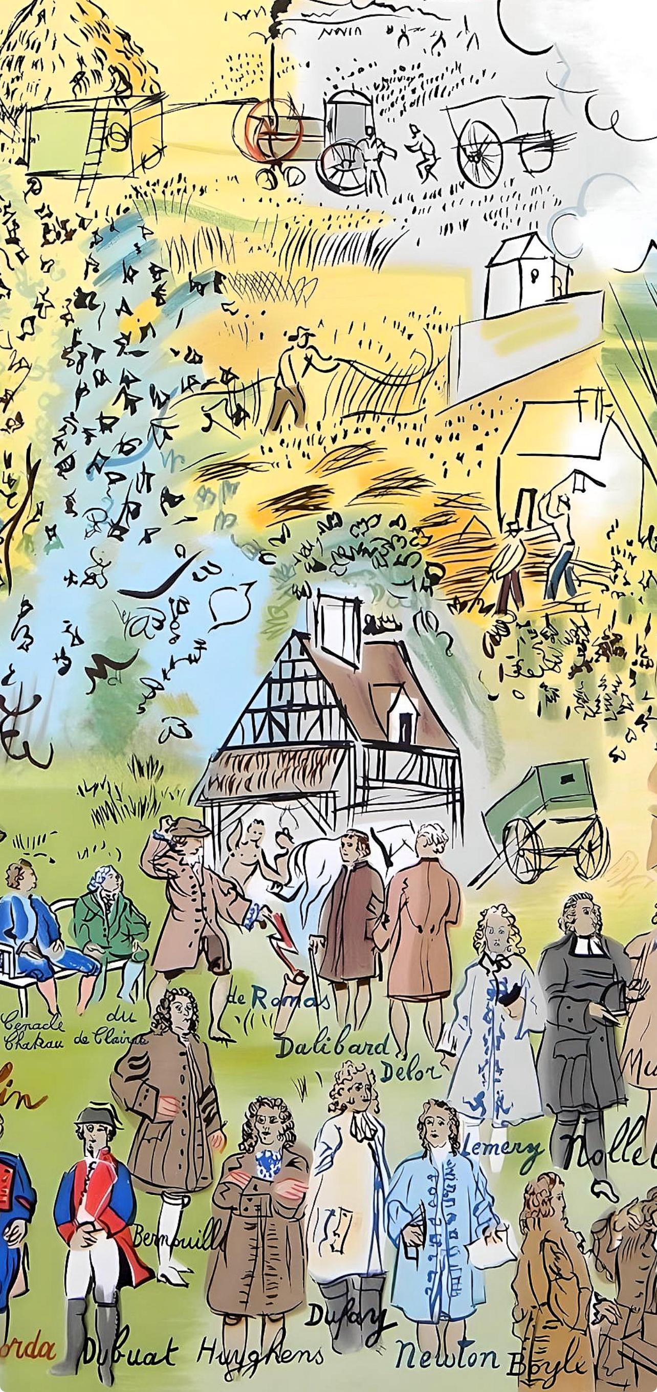 Dufy, Études : Histoire de l'Életricité, Lettre à mon peintre Raoul Dufy (d'après) en vente 5