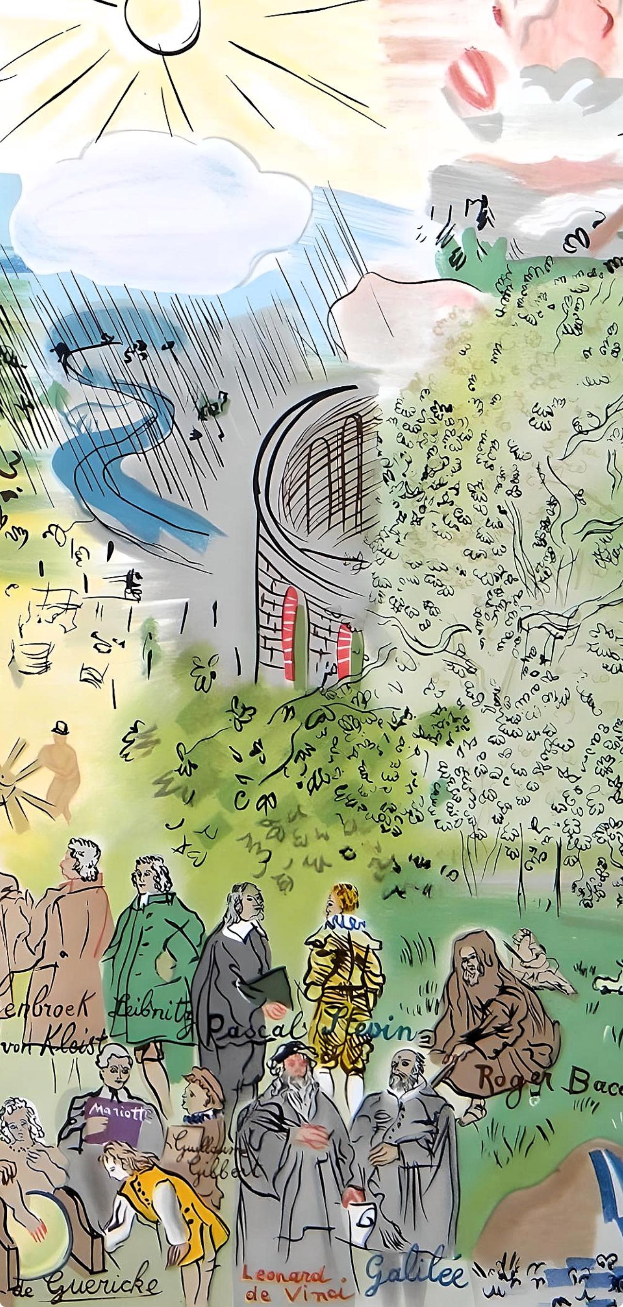 Dufy, Études : Histoire de l'Életricité, Lettre à mon peintre Raoul Dufy (d'après) en vente 7