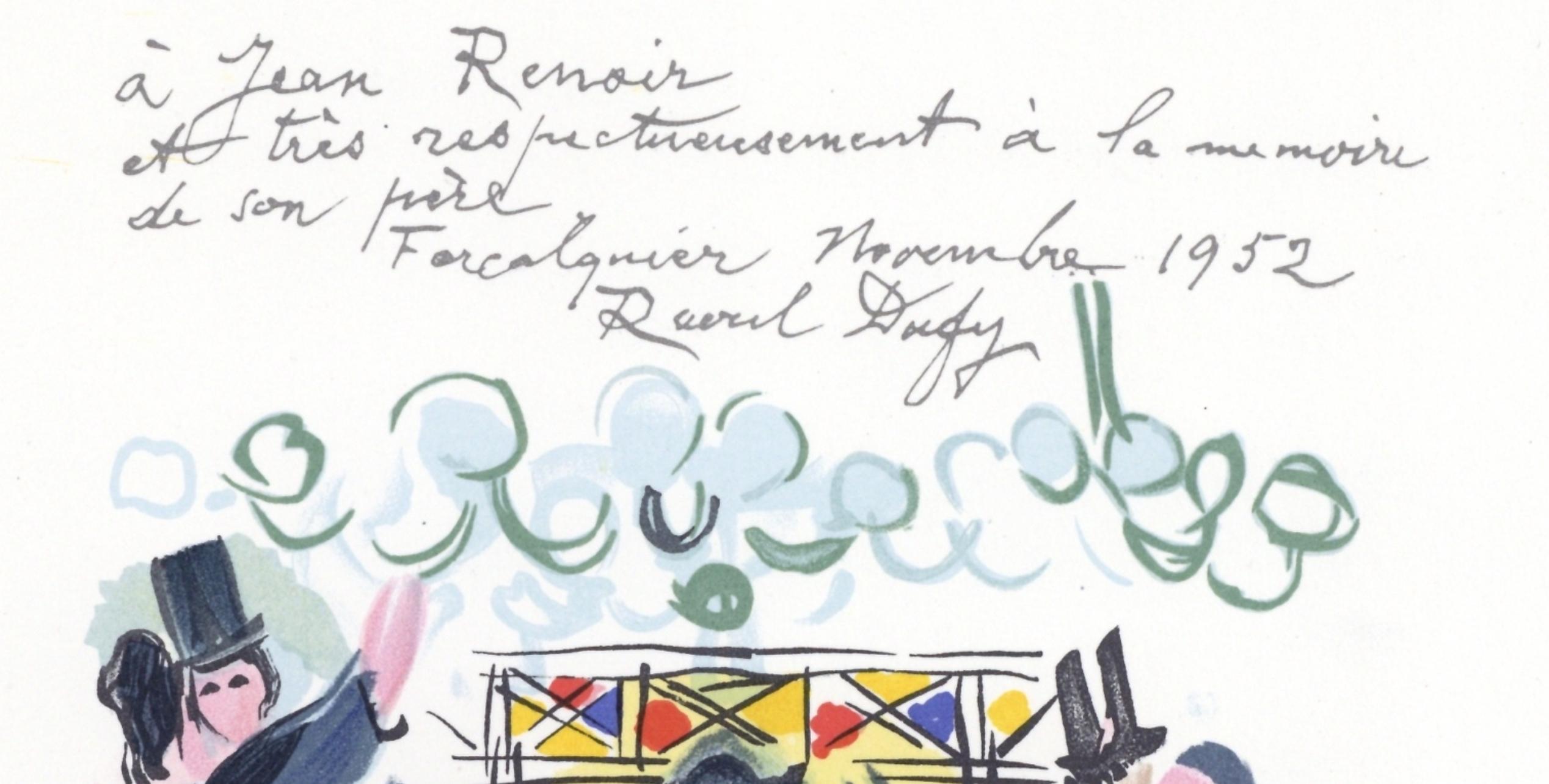 Dufy, Hommage à Renoir, Lettre à mon peintre Raoul Dufy (after) For Sale 3