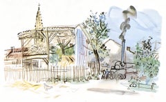 Dufy, La batteuse s'en va, pagina, Vacances forcées (dopo)