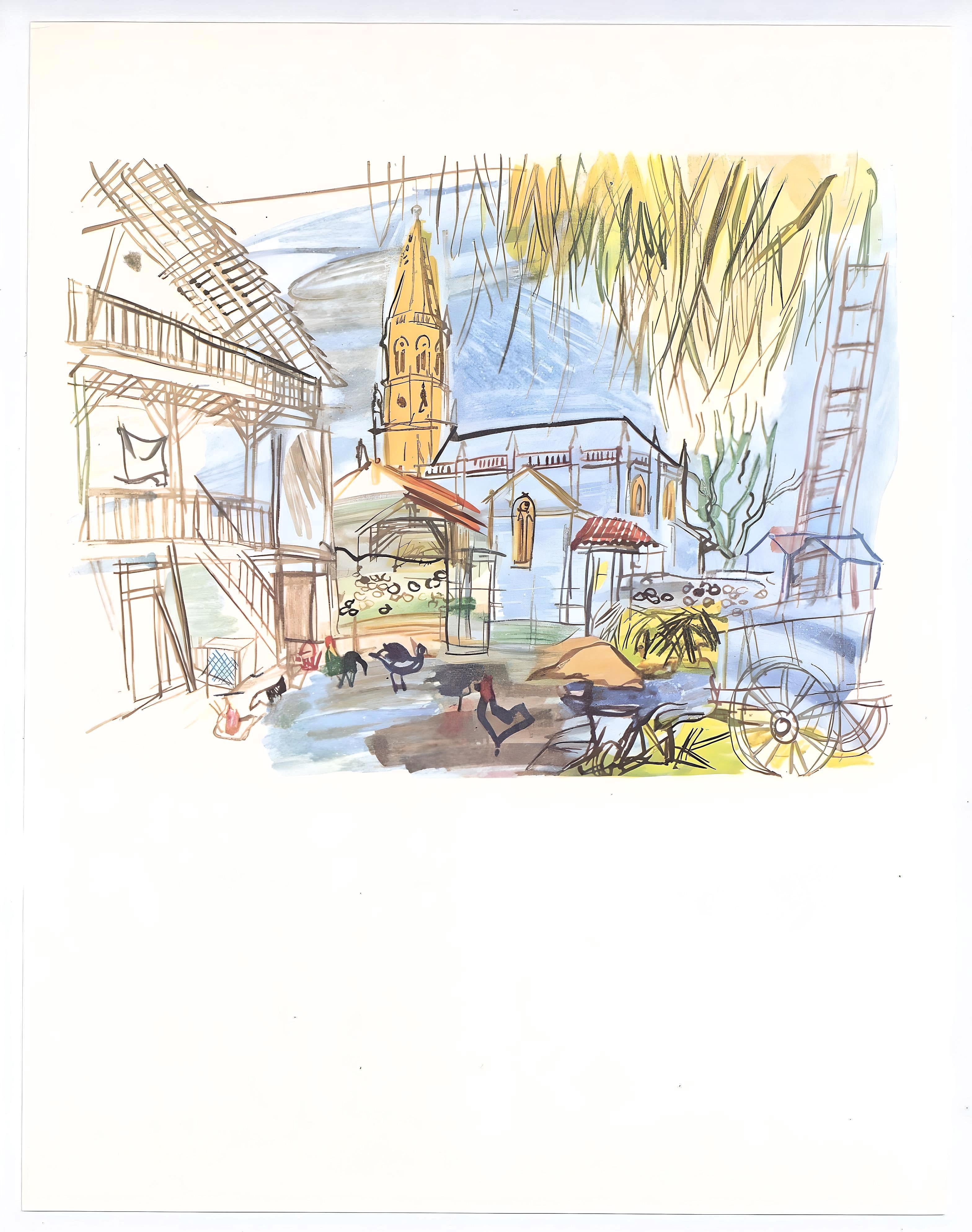 Dufy, La ferme de Lestel, Vacances forcées (après) en vente 2