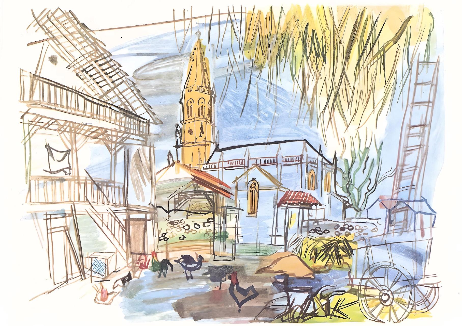 Dufy, La ferme de Lestel, Vacances forcées (après)