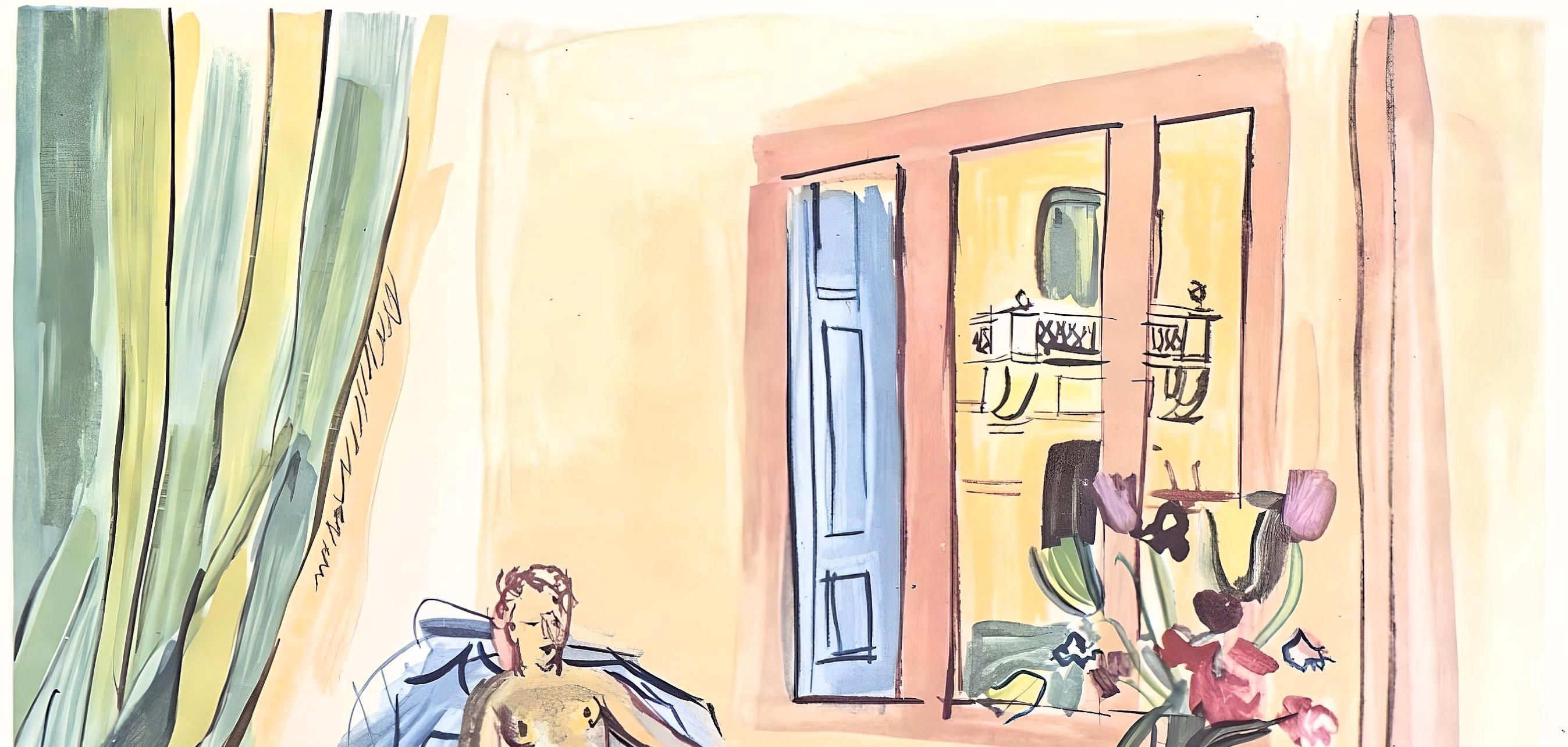 Dufy, L'atelier de Perpignan, Vacances forcées (after) - Modern Print by Raoul Dufy