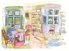 Dufy, El autor en su gabinete de trabajo, Vacaciones forzadas (después)