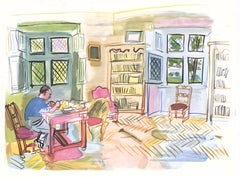 Vintage Dufy, L'auteur dans son cabinet de travail, Vacances forcées (after)