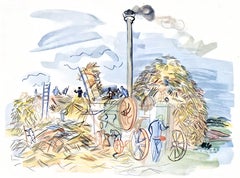 Dufy, Le dépiquage à Montsaunès, Vacances forcées (después)