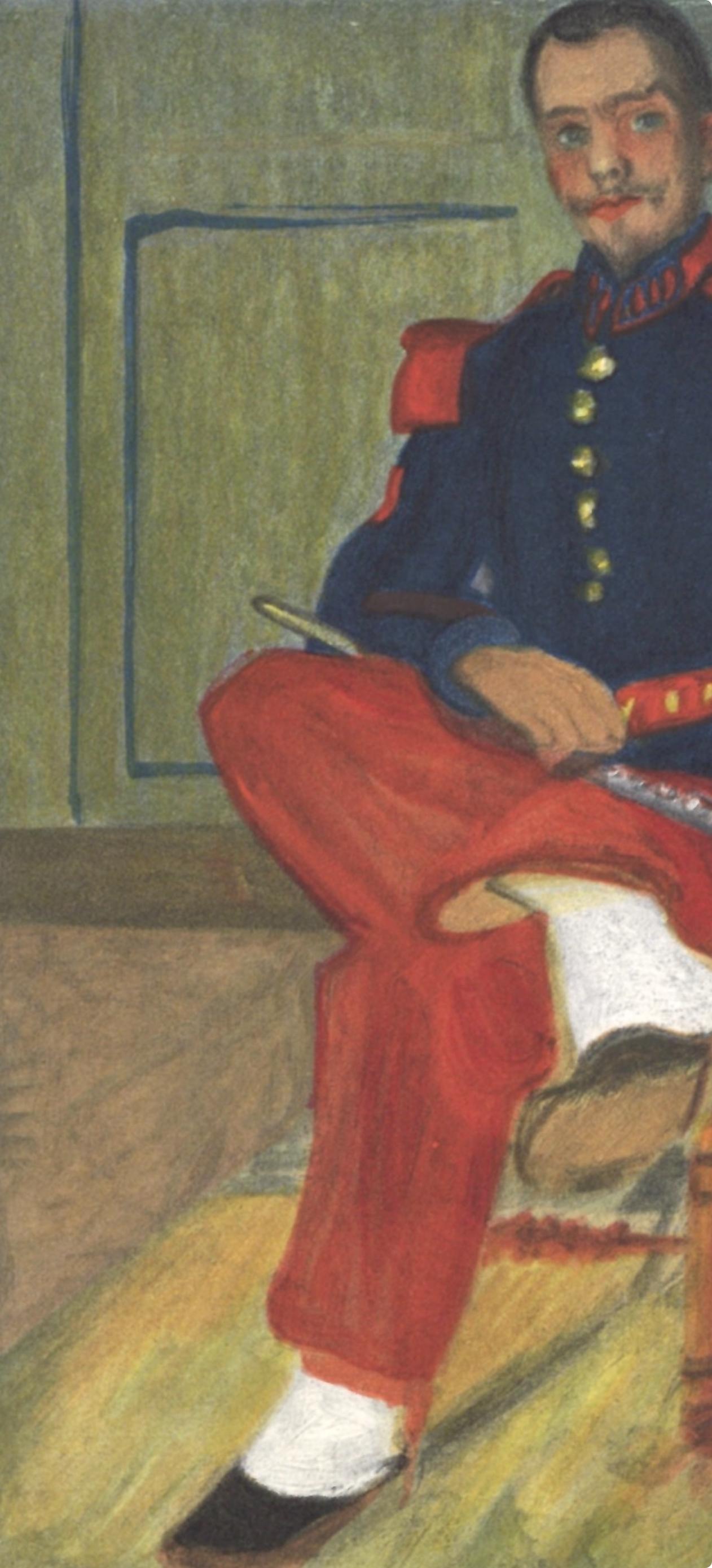 Dufy, Le Flûtiste, Lettre à mon peintre Raoul Dufy (d'après) en vente 2