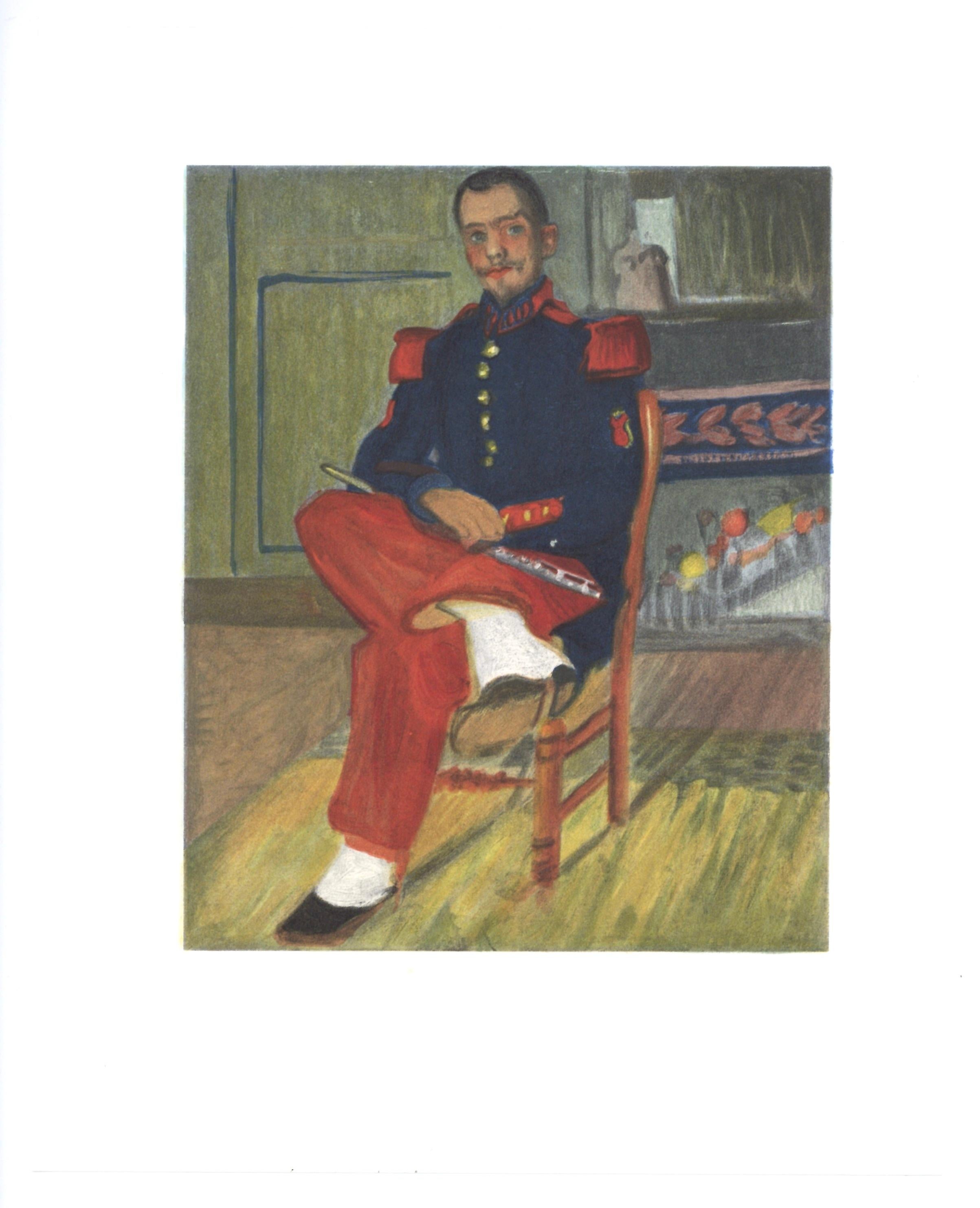 Dufy, Le Flûtiste, Lettre à mon peintre Raoul Dufy (d'après) en vente 4