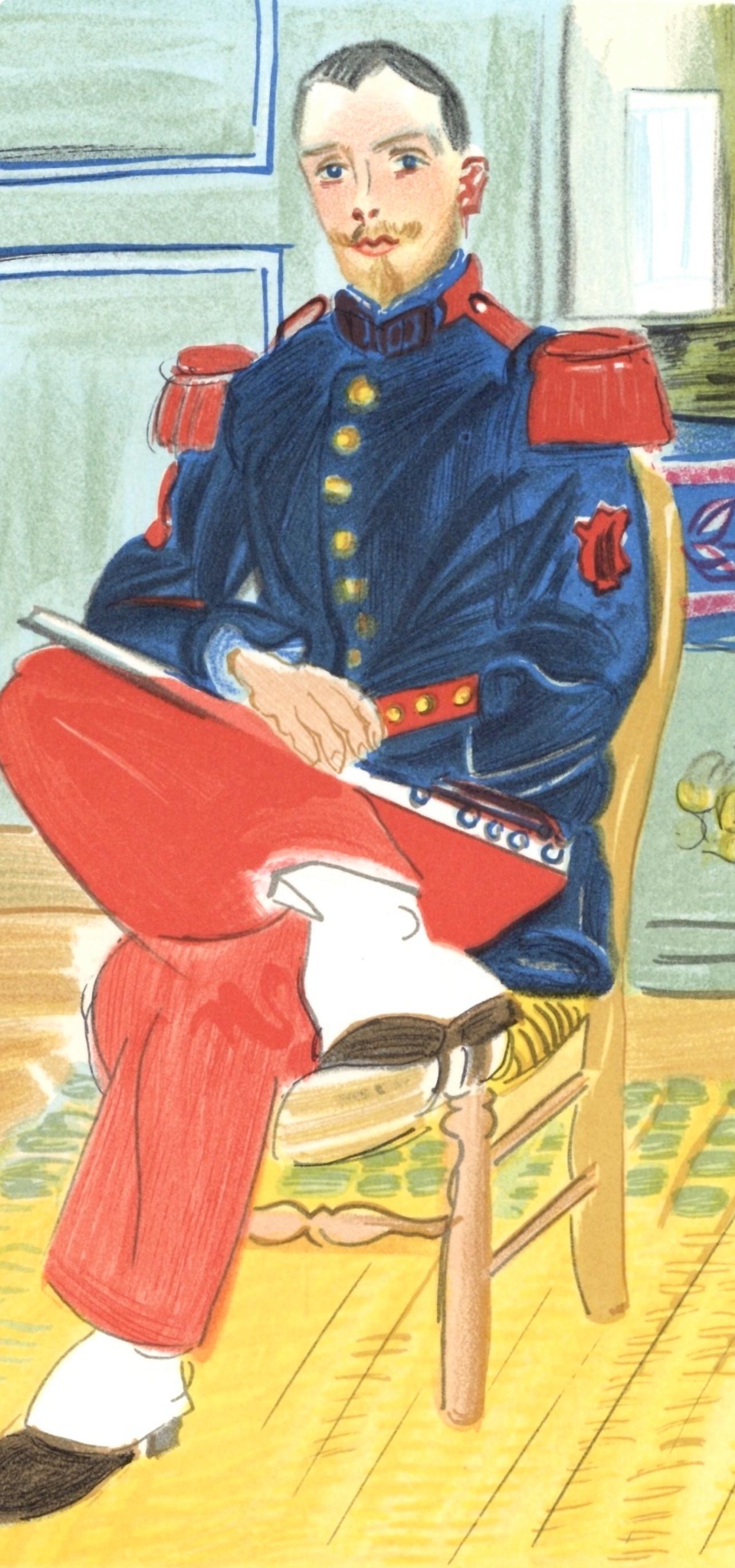 Dufy, Le Flûtiste, réplique, Lettre à mon peintre Raoul Dufy (d'après) en vente 1