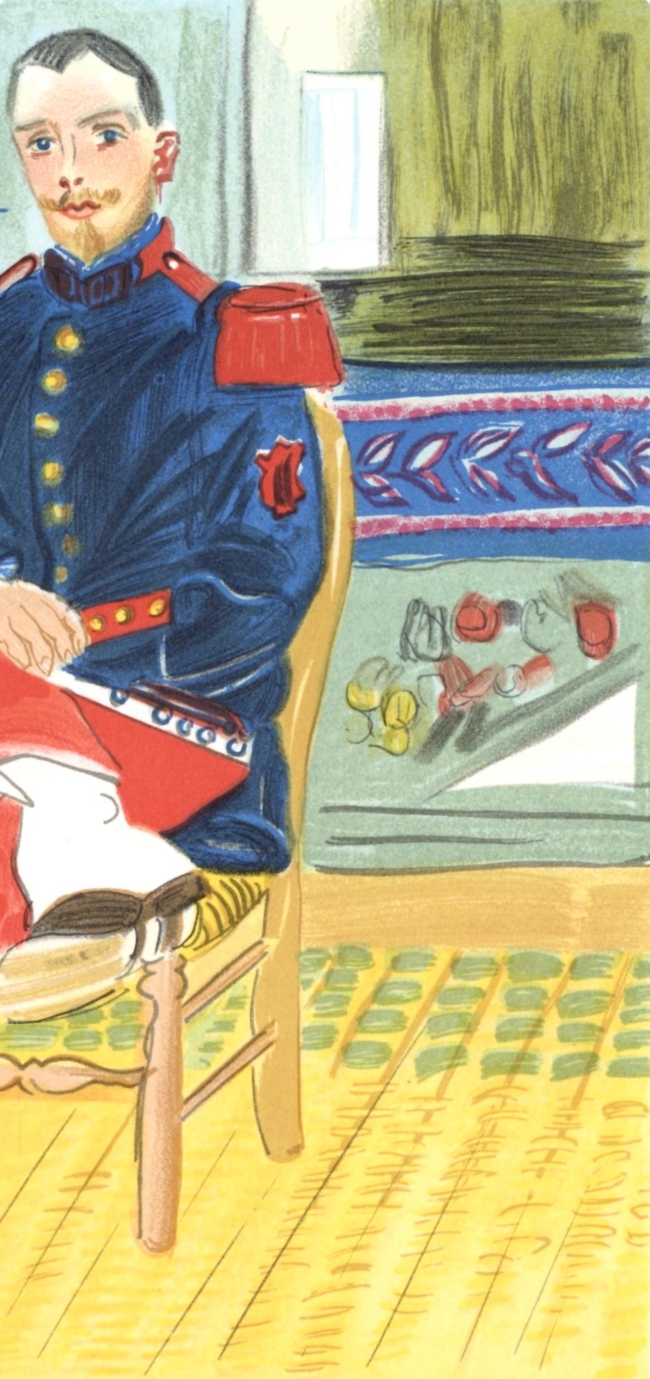 Dufy, Le Flûtiste, réplique, Lettre à mon peintre Raoul Dufy (d'après) en vente 3
