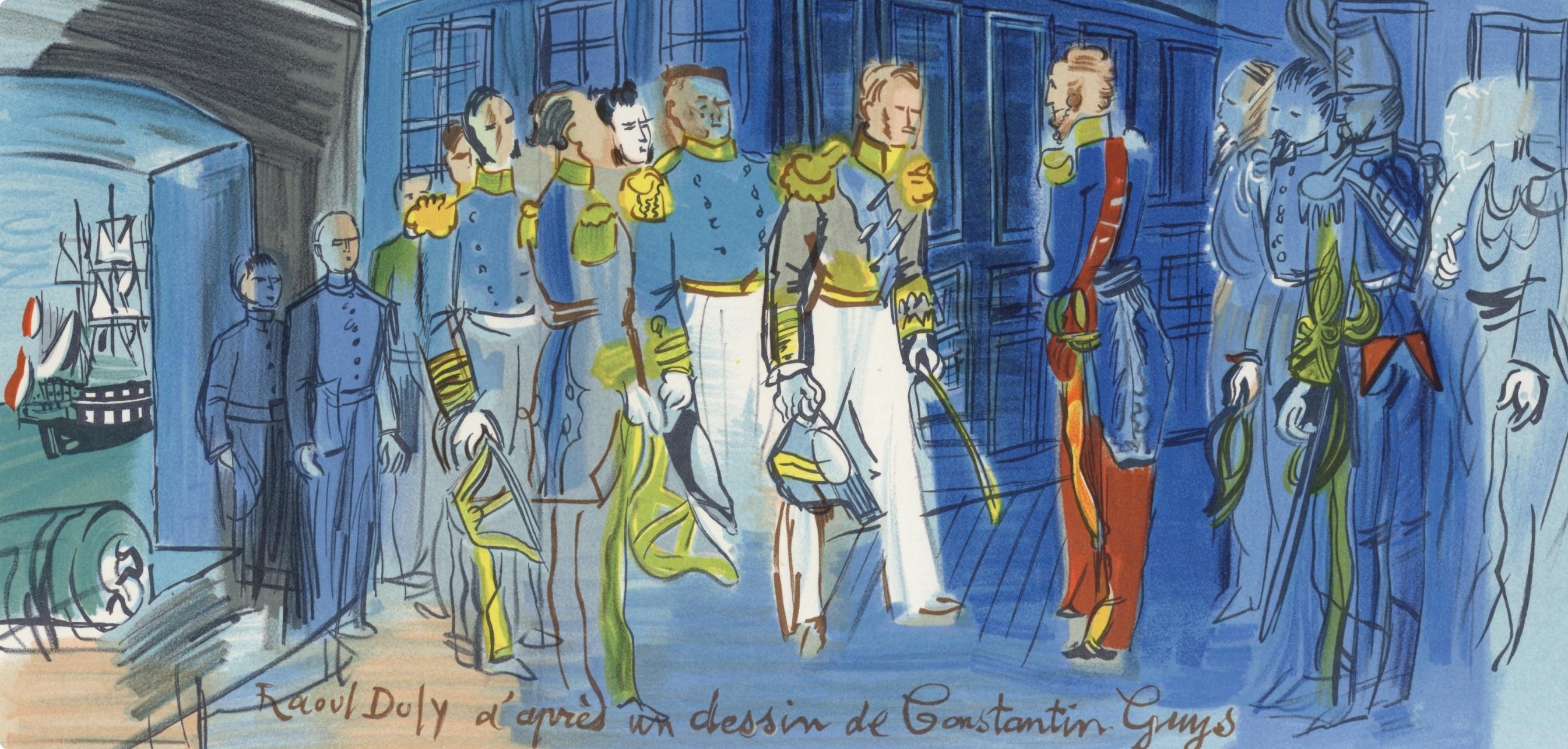Dufy, Le Prince de Joinville, Lettre à mon peintre Raoul Dufy (after) Raoul Dufy en venta 1