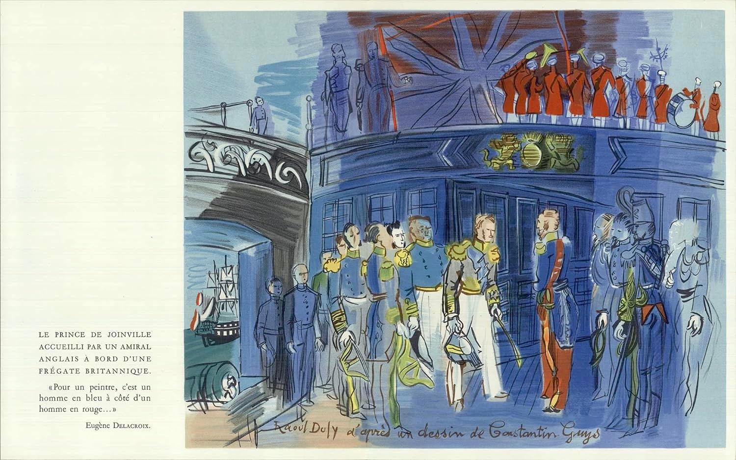 Dufy, Le Prince de Joinville, Lettre à mon peintre Raoul Dufy (after) Raoul Dufy en venta 4