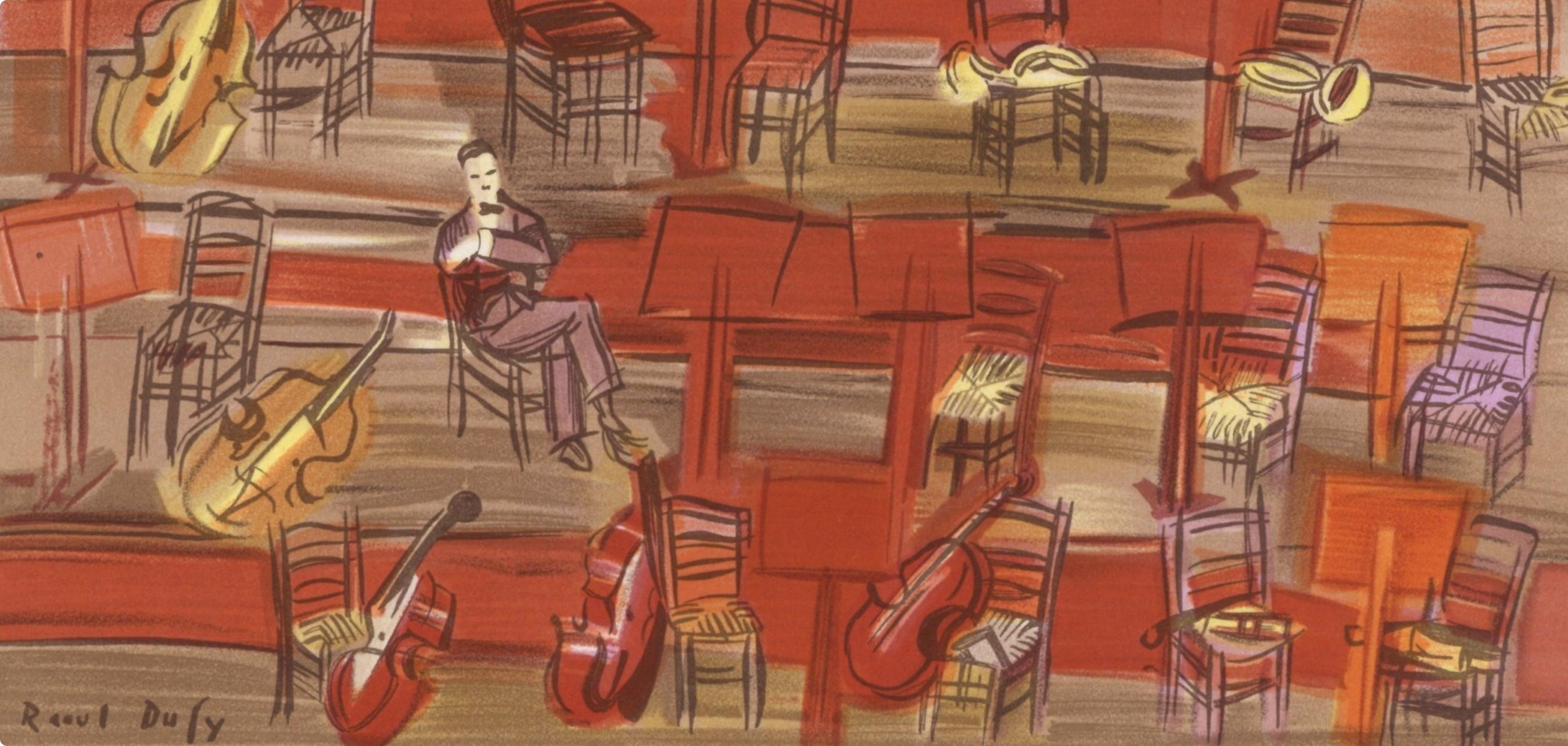 Dufy, L'Entracte, Lettre à mon peintre Raoul Dufy (d'après) en vente 1