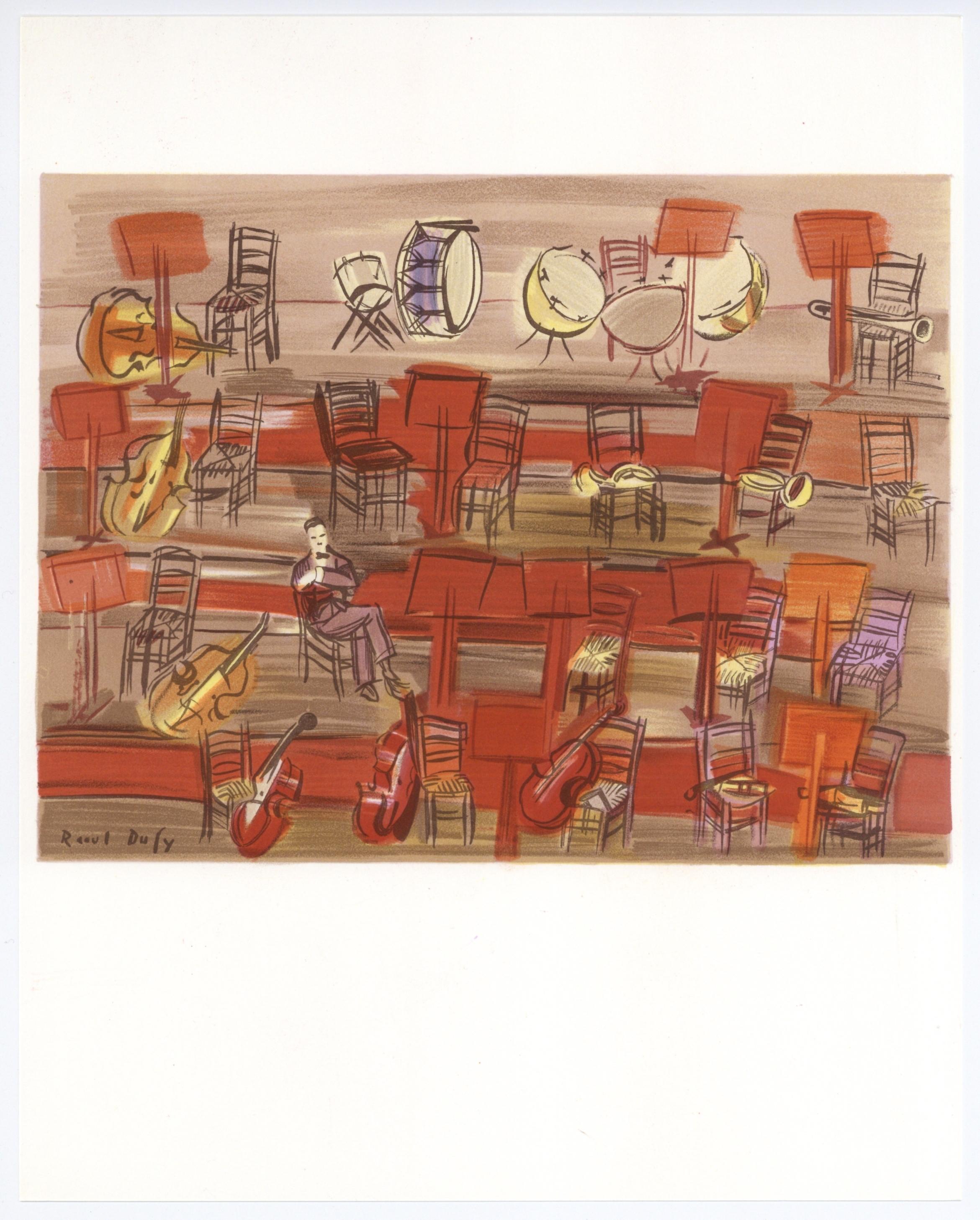 Dufy, L'Entracte, Lettre à mon peintre Raoul Dufy (d'après) en vente 3