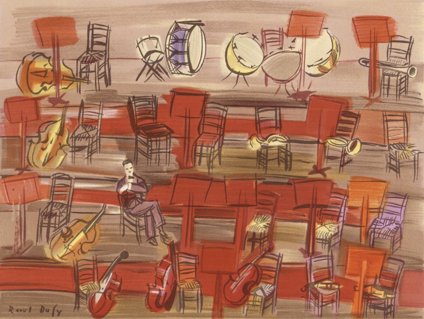Dufy, L'Entracte, Lettre à mon peintre Raoul Dufy (after)