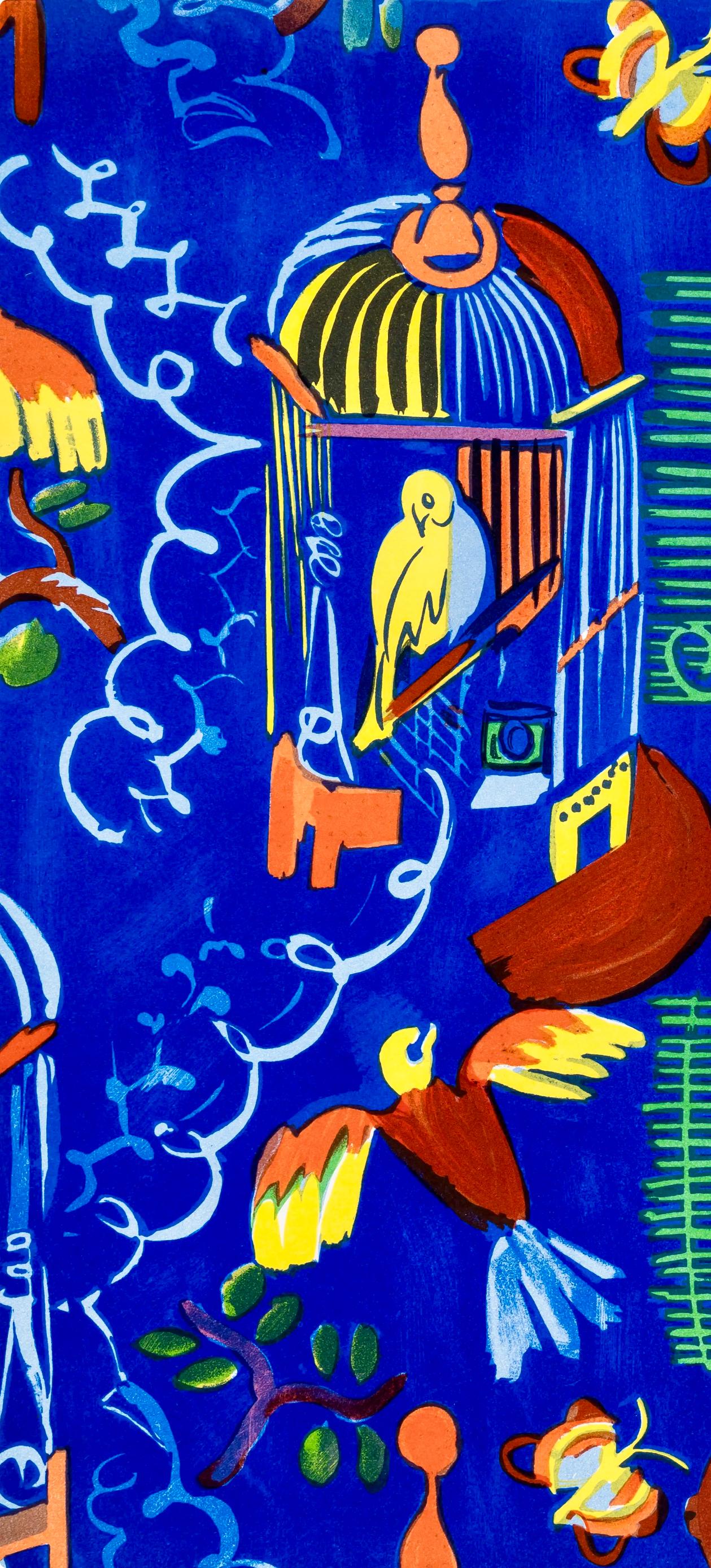 Dufy, Les Oiseaux, Lettre à mon peintre Raoul Dufy (d'après) en vente 1