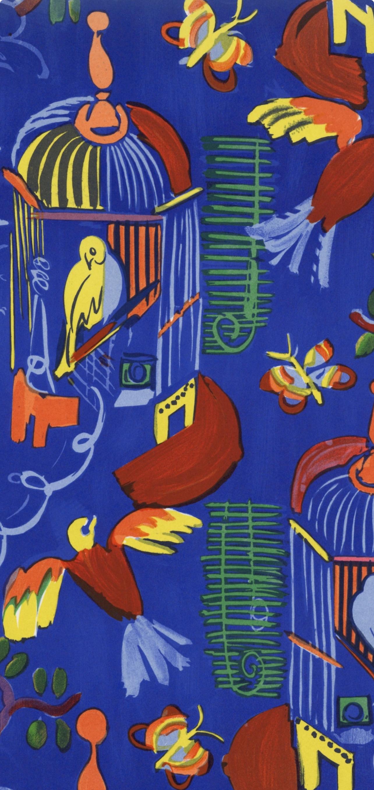 Dufy, Les Oiseaux, Lettre à mon peintre Raoul Dufy (after) For Sale 2