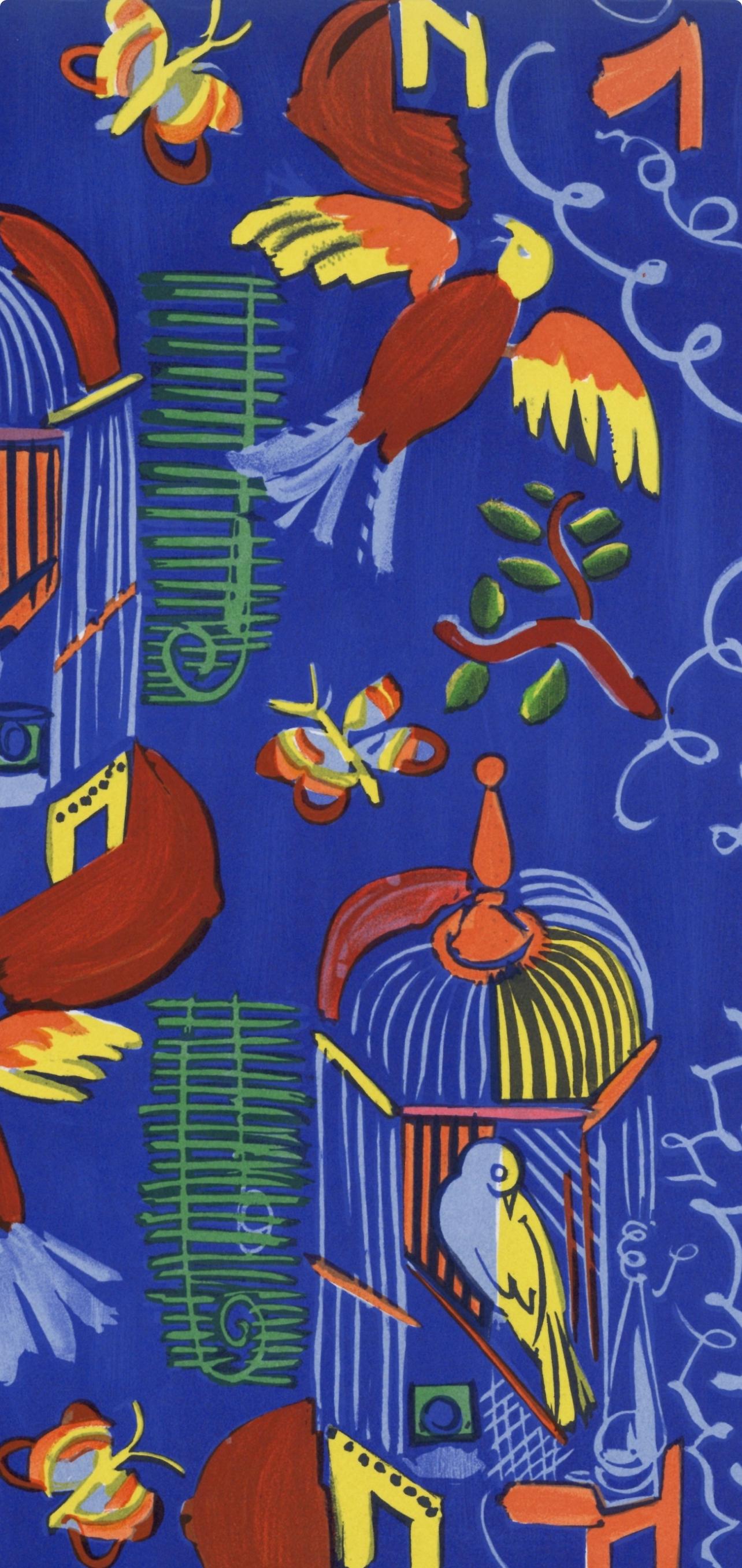Dufy, Les Oiseaux, Lettre à mon peintre Raoul Dufy (after) For Sale 3