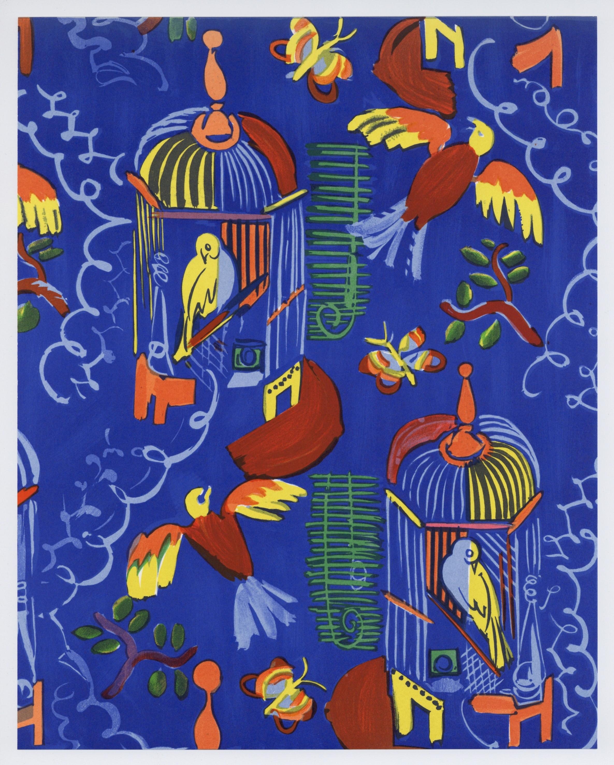 Dufy, Les Oiseaux, Lettre à mon peintre Raoul Dufy (after) For Sale 5