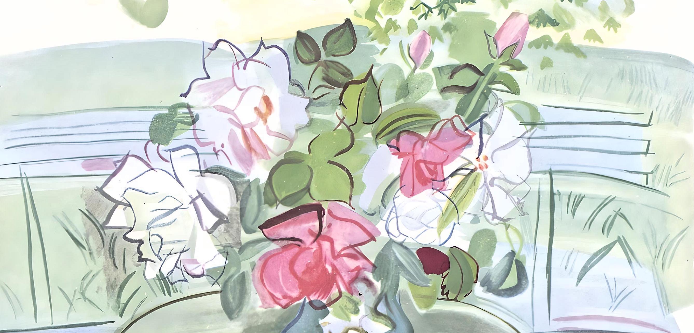Dufy, L'opaline bleue, Vacances forcées (après) - Print de Raoul Dufy