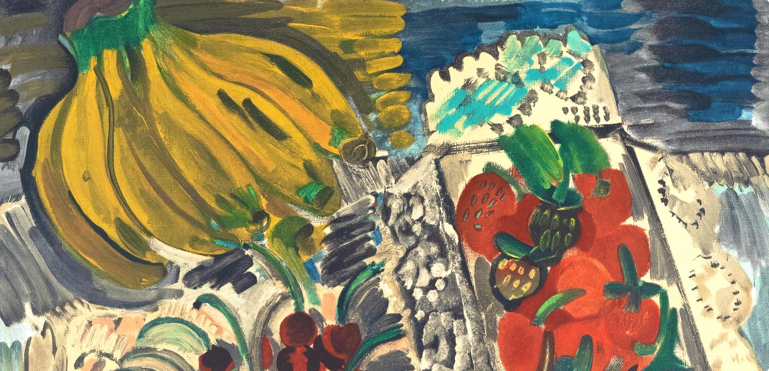 Dufy, Nature Morte Aux Fruits, Raoul Dufy, Collection Pierre Lévy (after) in vendita 1