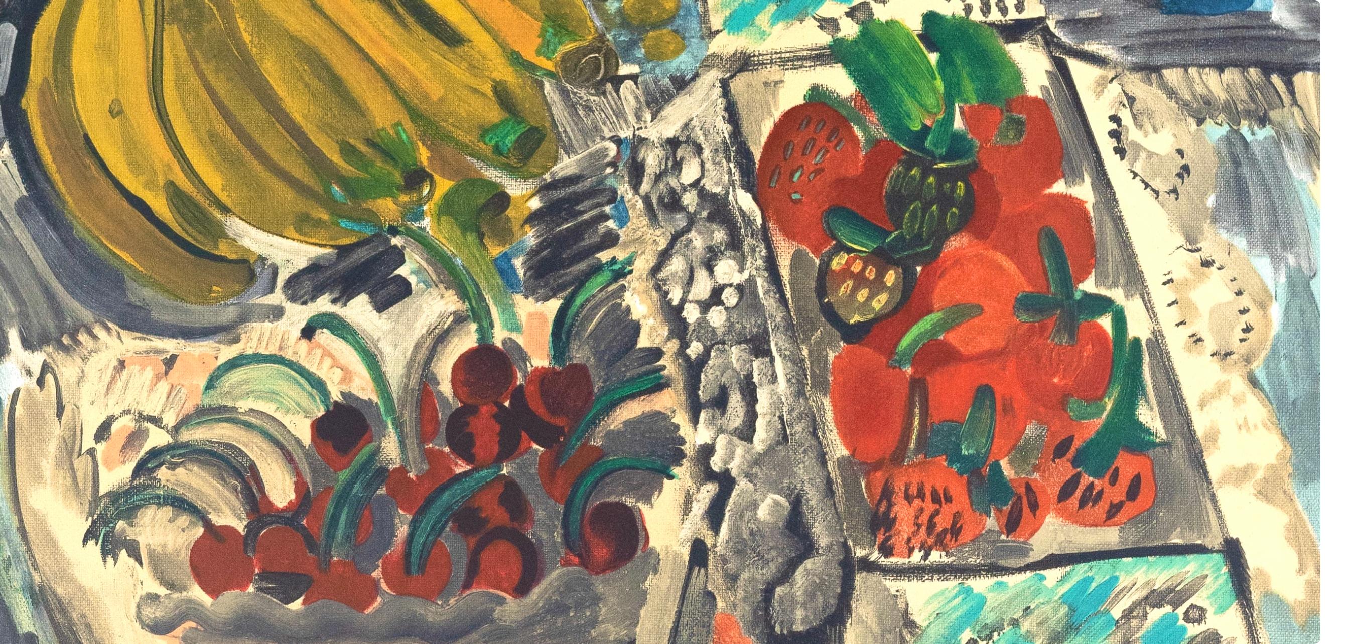 Dufy, Nature Morte Aux Fruits, Raoul Dufy, Collection Pierre Lévy (after) in vendita 2