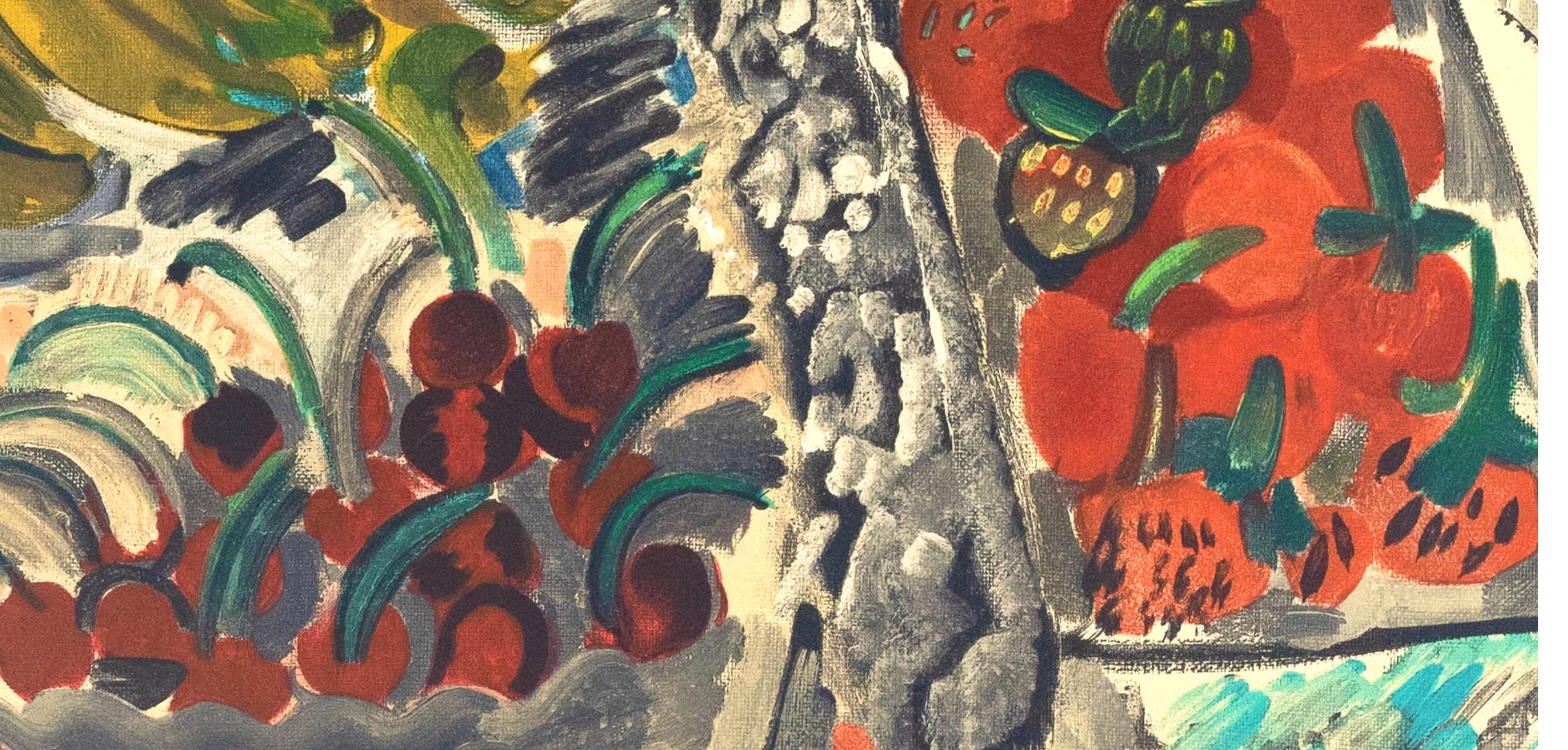 Dufy, Nature Morte Aux Fruits, Raoul Dufy, Collection Pierre Lévy (after) in vendita 4
