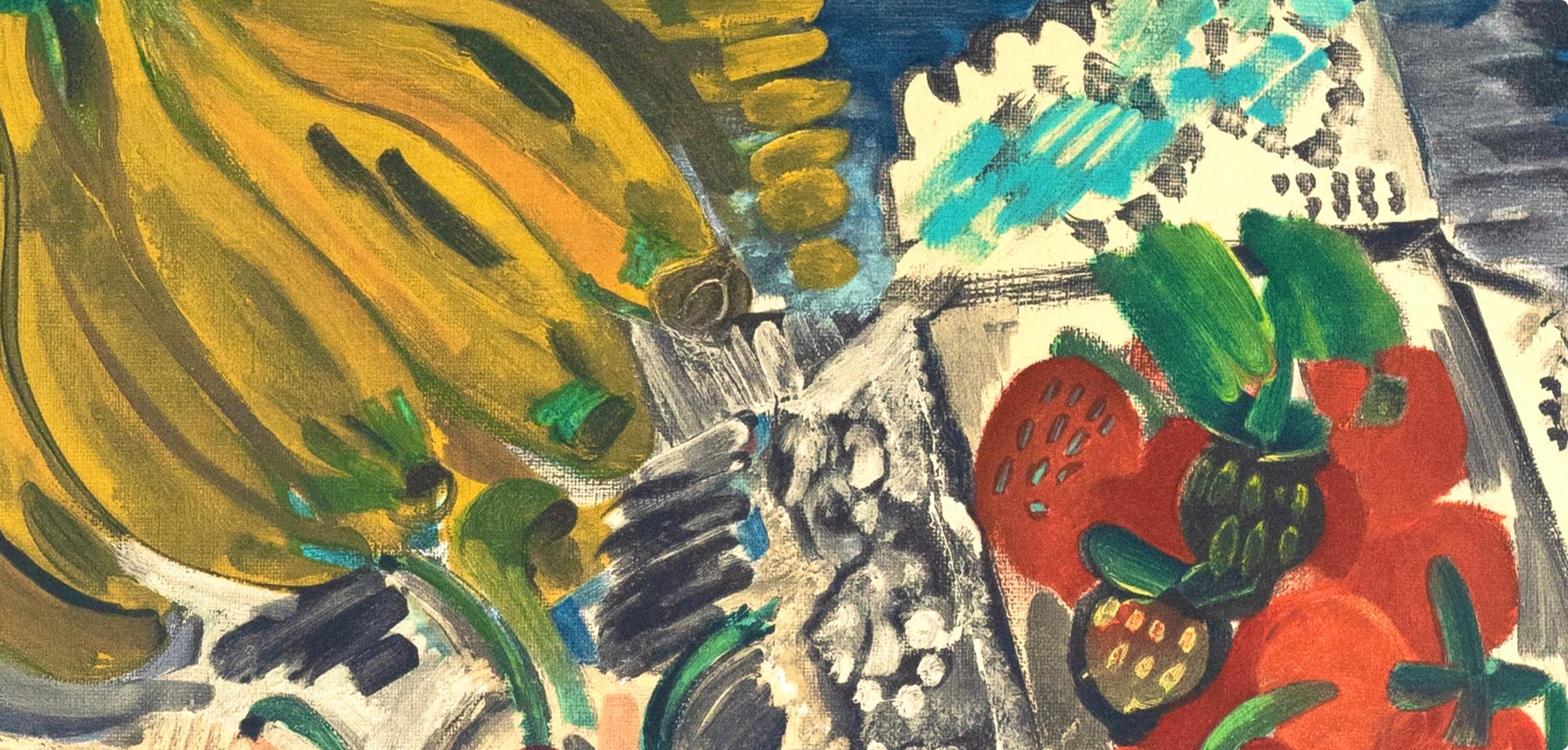 Dufy, Nature Morte Aux Fruits, Raoul Dufy, Collection Pierre Lévy (after) in vendita 5