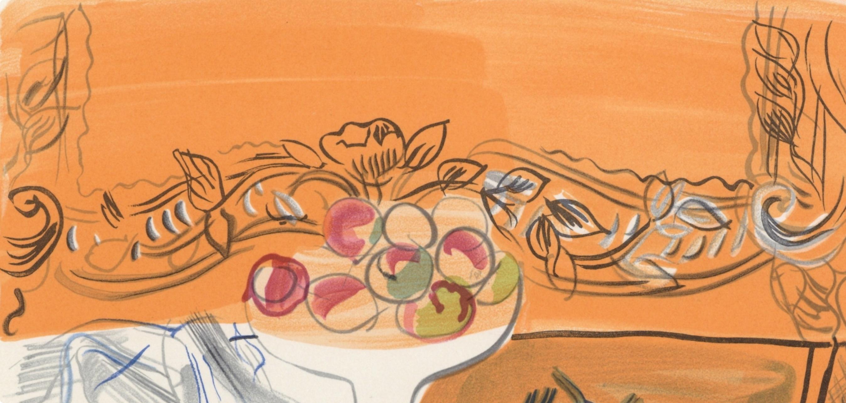Dufy, Nature morte, Lettre à mon peintre Raoul Dufy (after) Raoul Dufy (after) in vendita 2