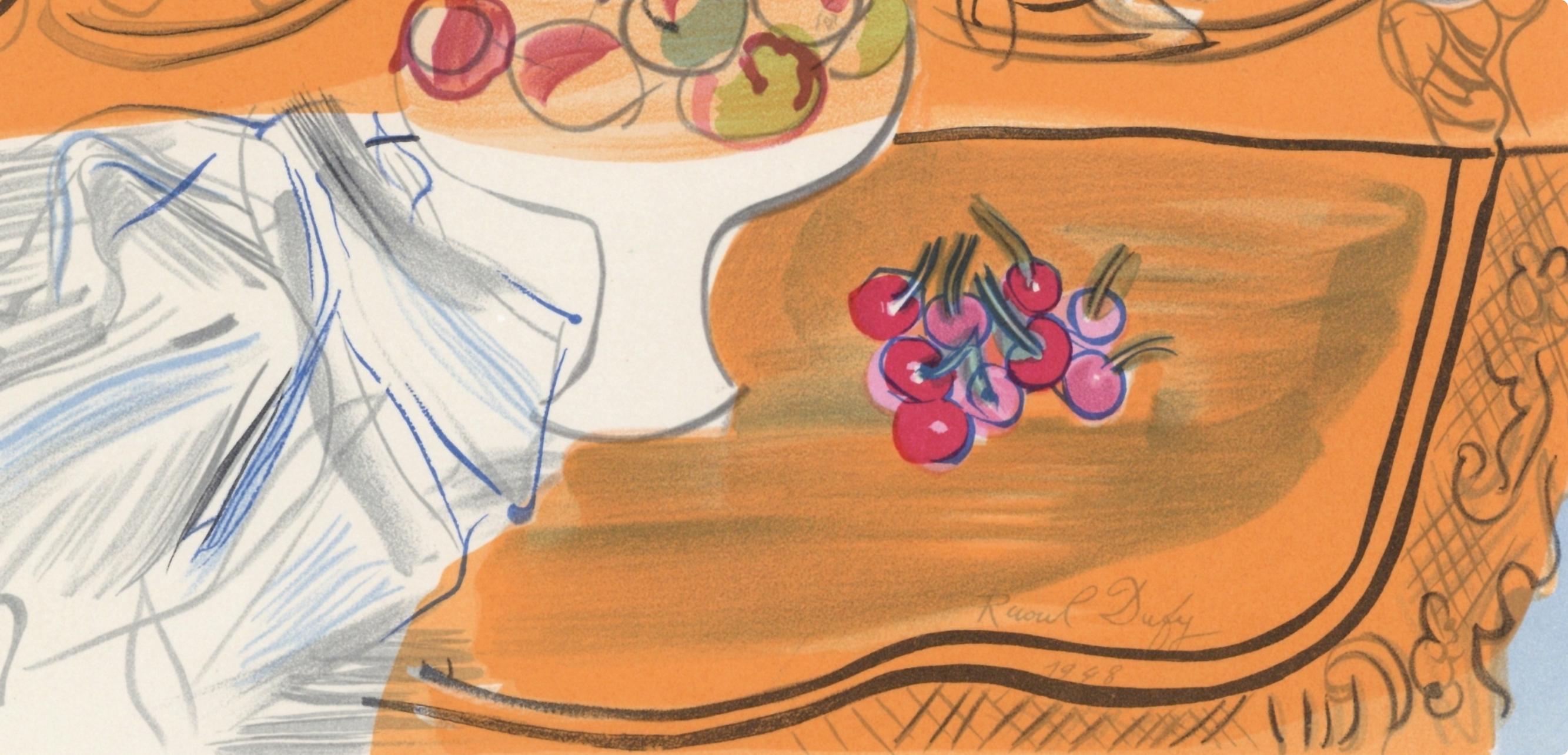 Dufy, Nature morte, Lettre à mon peintre Raoul Dufy (nach) 3