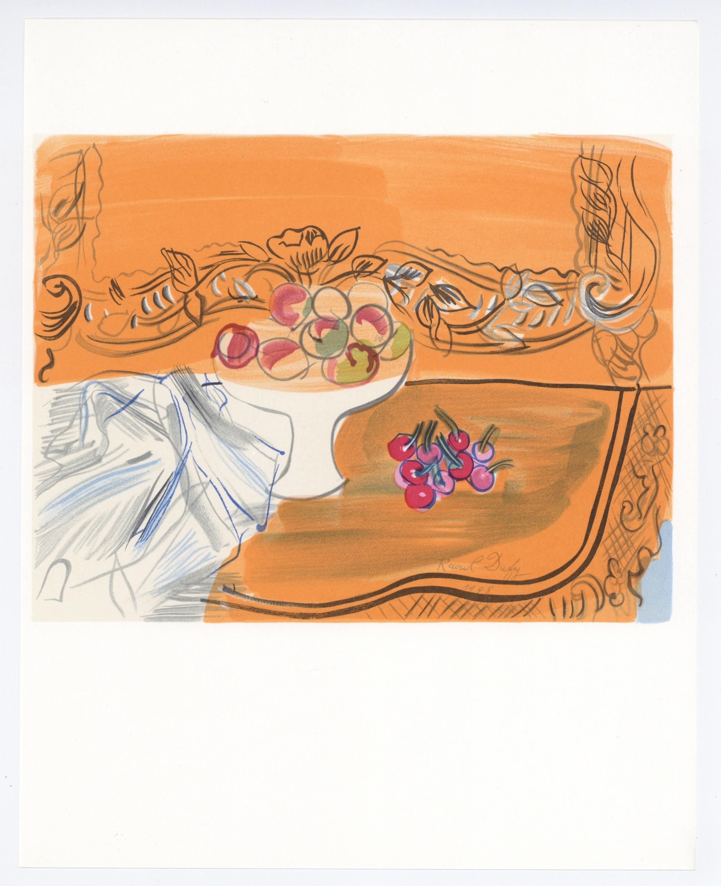 Dufy, Nature morte, Lettre à mon peintre Raoul Dufy (after) 4