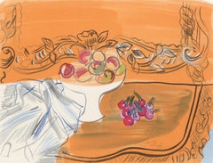 Retro Dufy, Nature morte, Lettre à mon peintre Raoul Dufy (after)