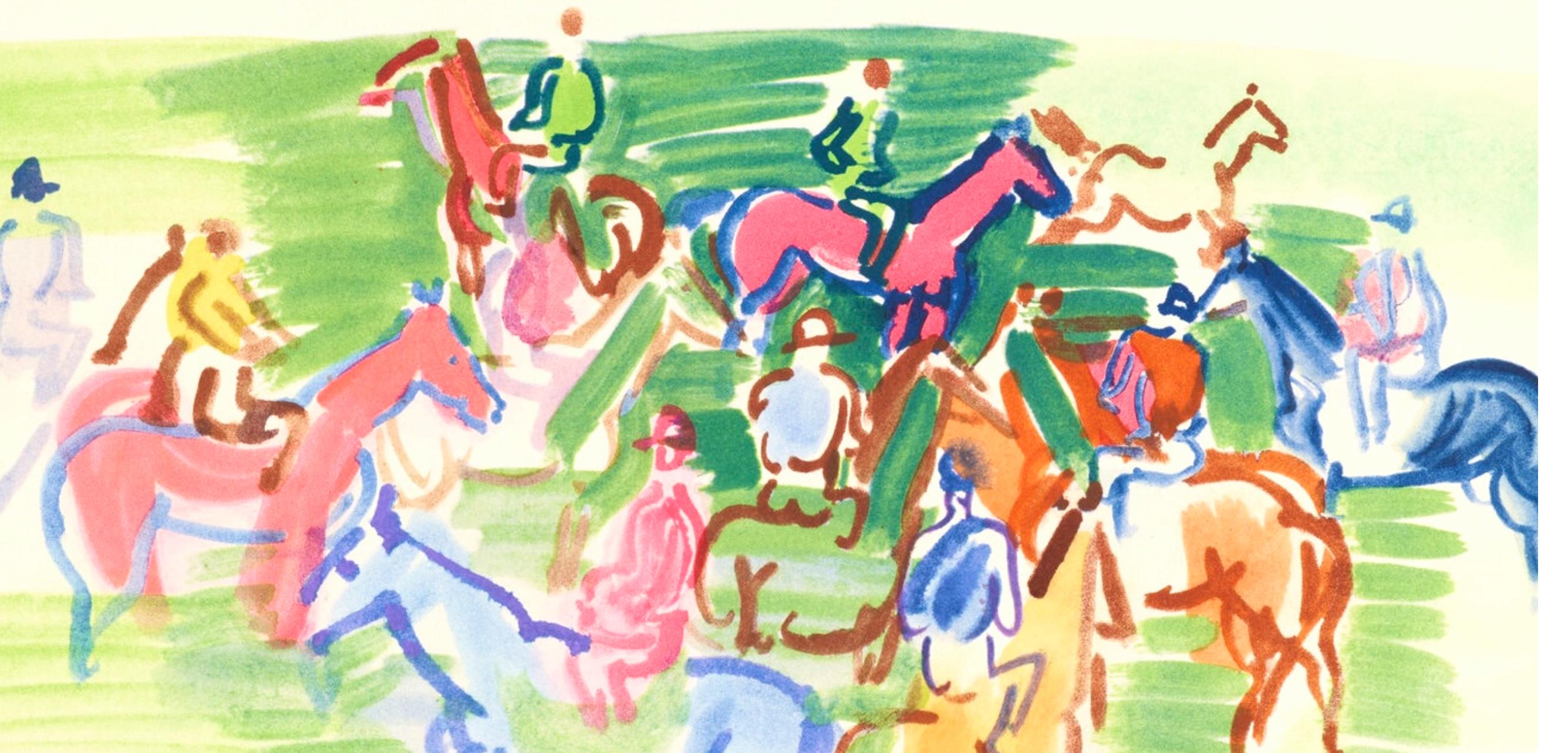 Dufy, Paddock, Douze Contemporains (after) - Print by Raoul Dufy