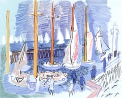 Dufy, Régates, Lettre à mon peintre Raoul Dufy (after)