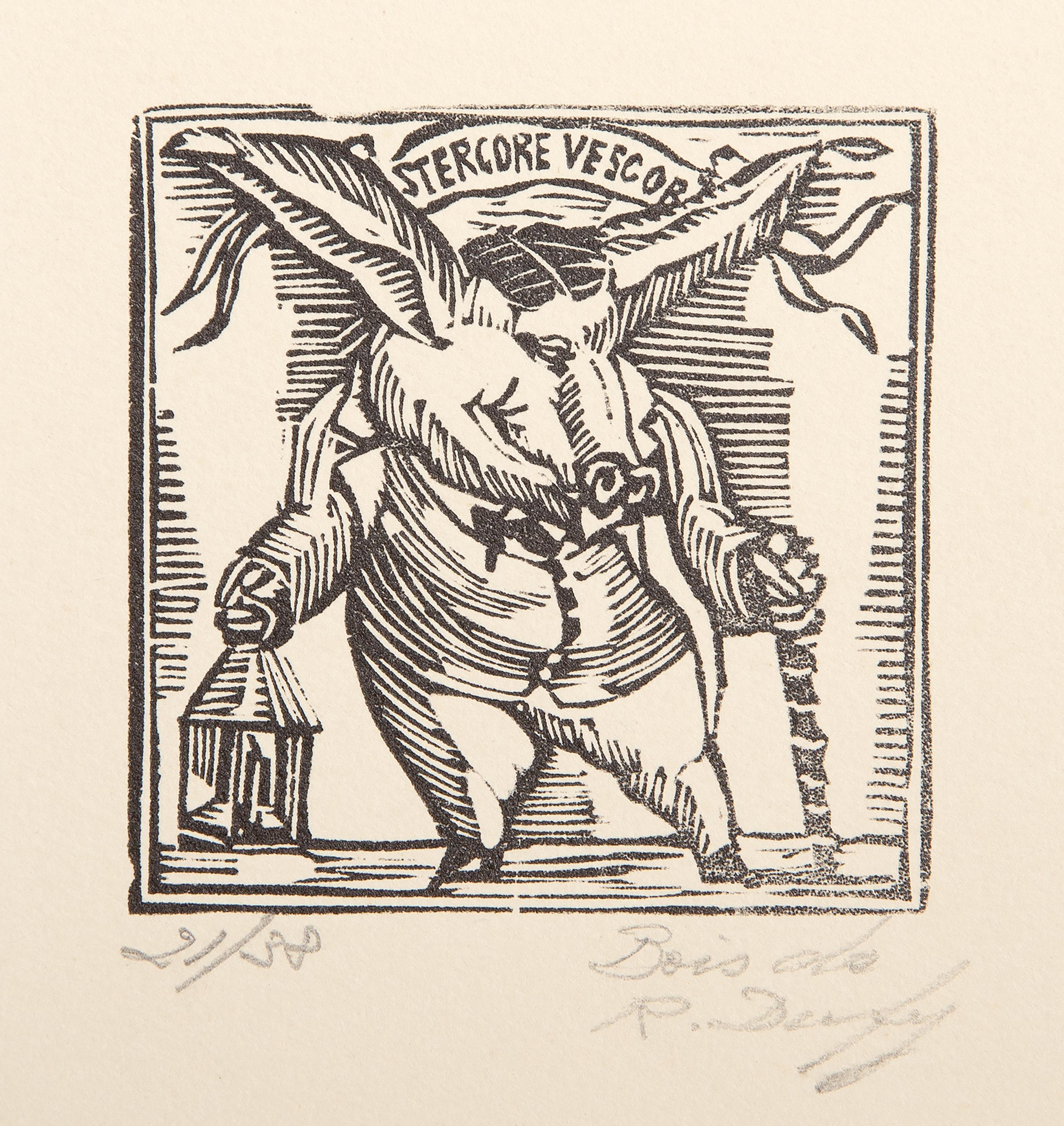 Falourdin, xilografia impressionista di Raoul Dufy